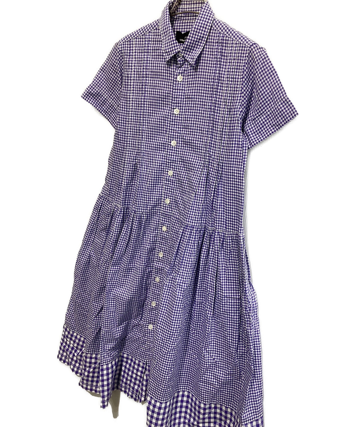 Tricot comme des garcons gingham cheark禮服