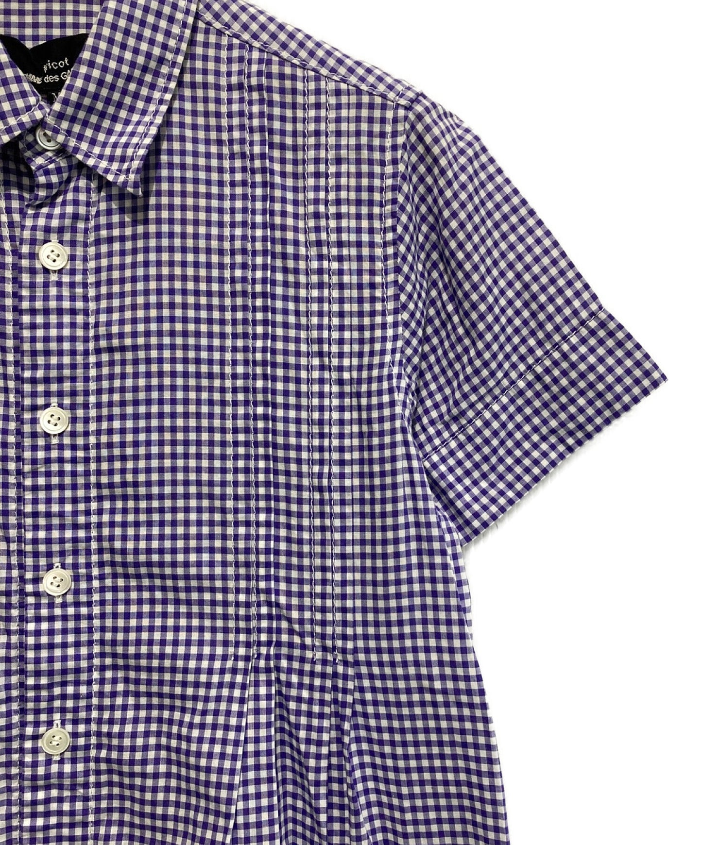 Tricot comme des garcons gingham cheark禮服