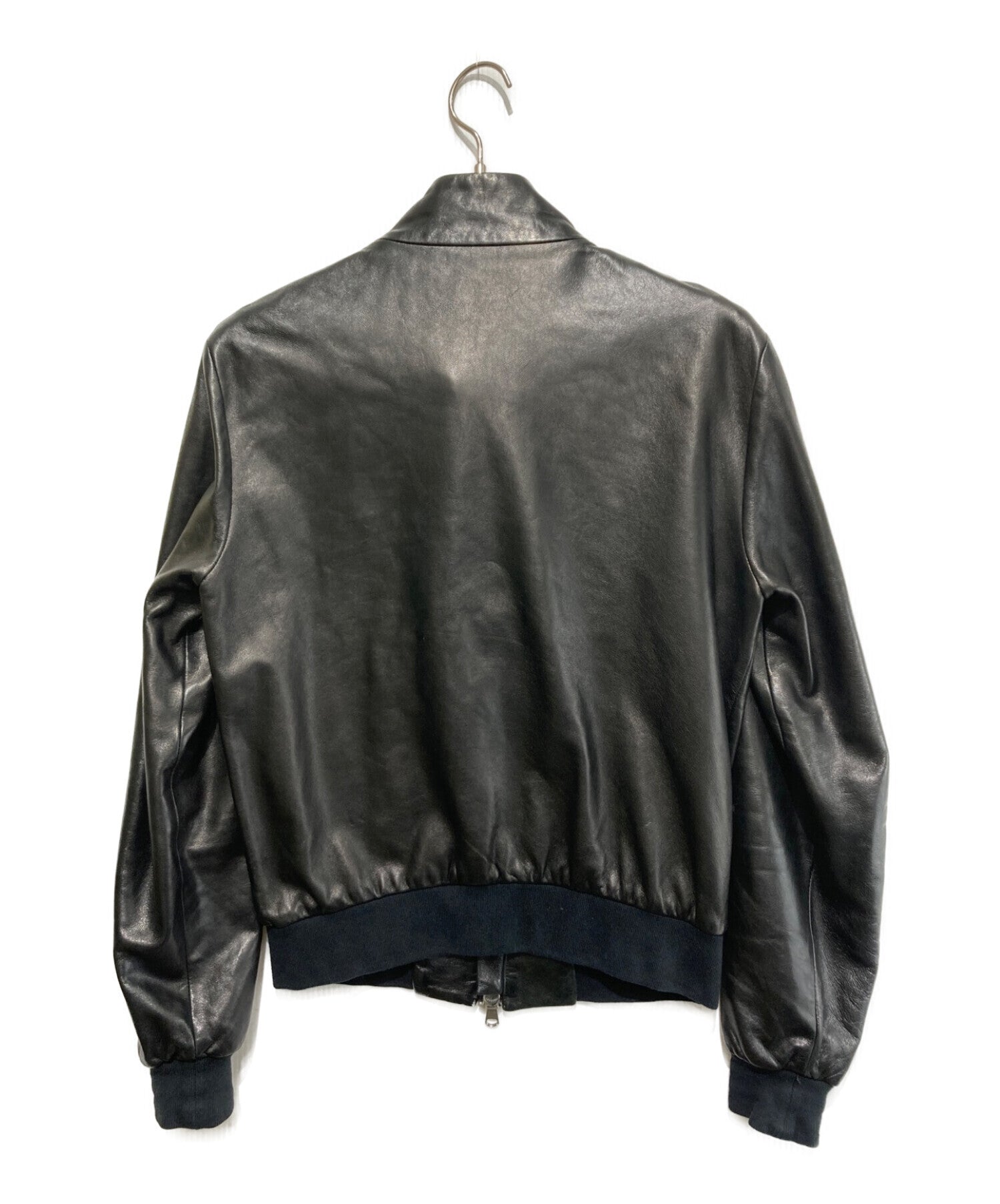 [Pre-owned] RAF SIMONS Double Zip Leather Jacket