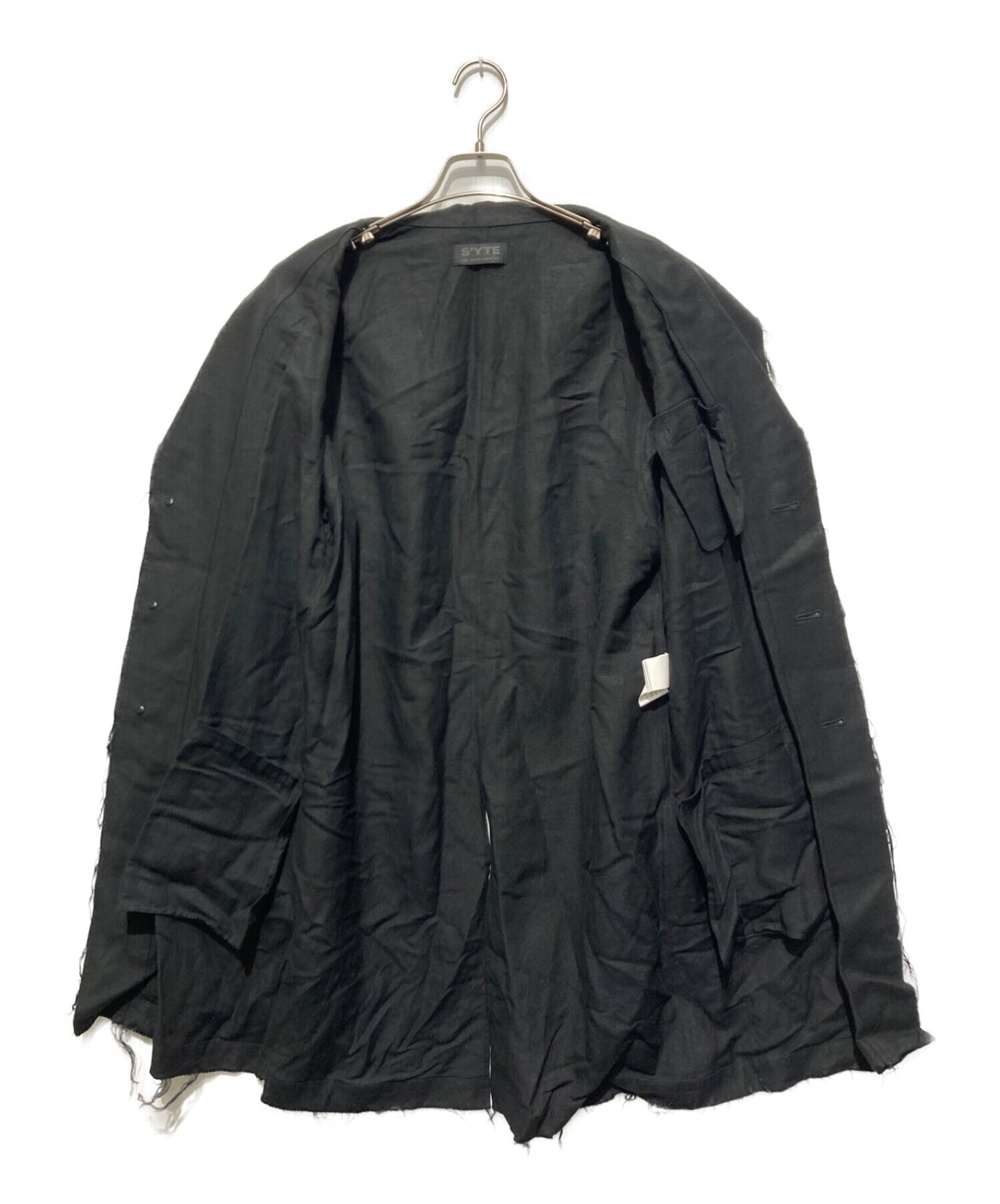 [Pre-owned] s'yte Linen Rayon Blend Coat UH-J09-300
