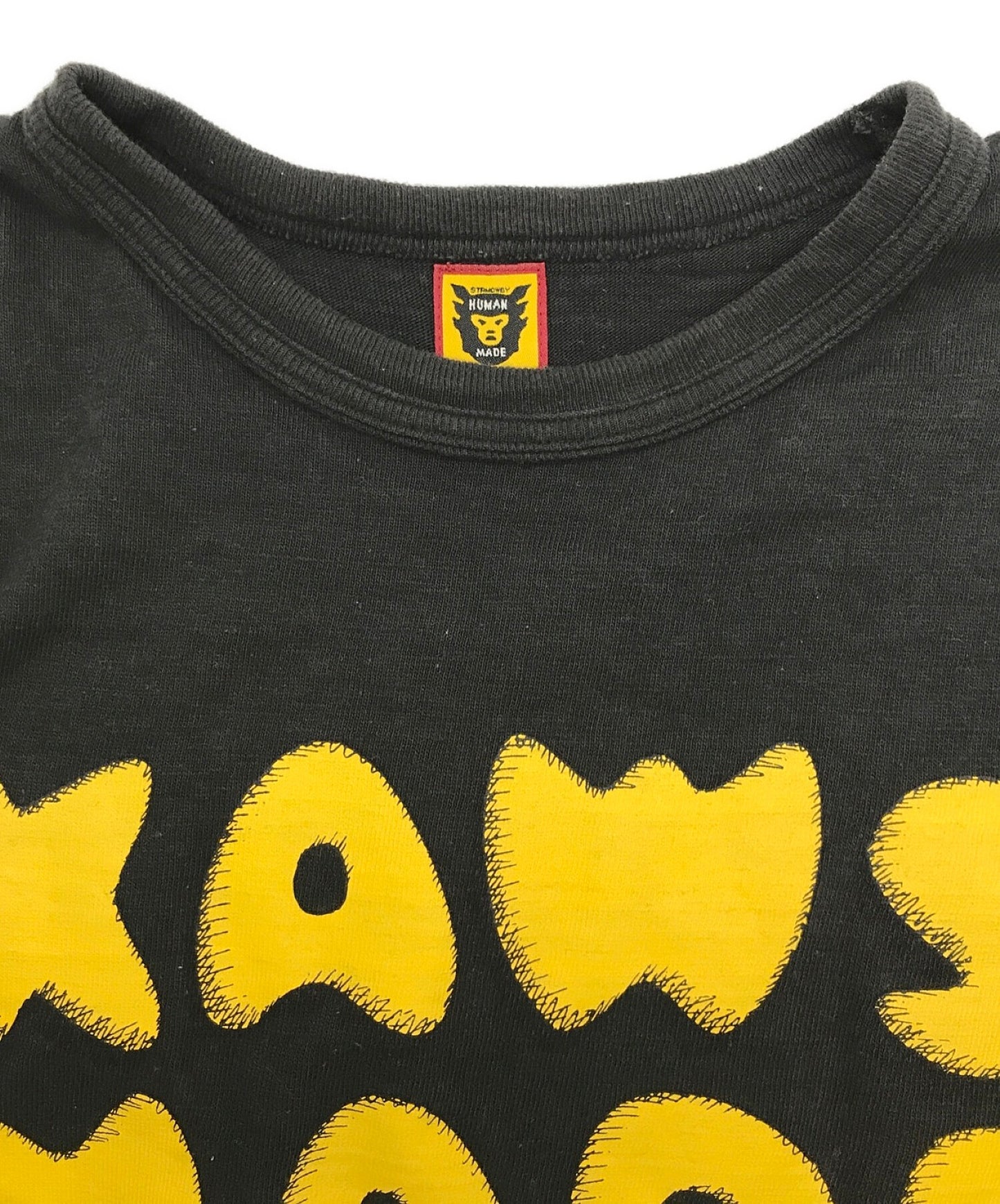 인간 만든 × kaws 티셔츠 kaws #3