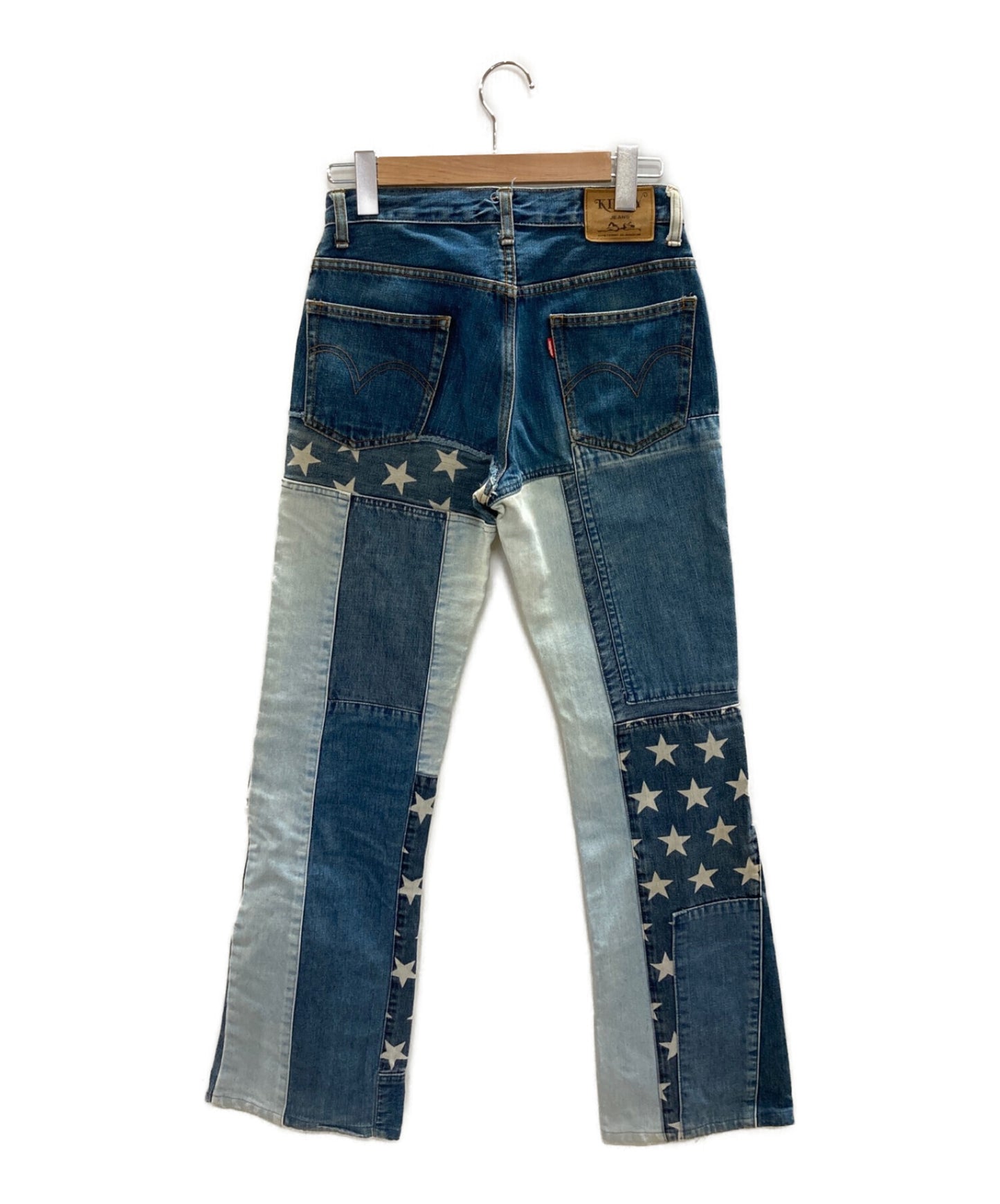 Hysteric Glamour Patchwork Flared Denim Pants | Archive Factory