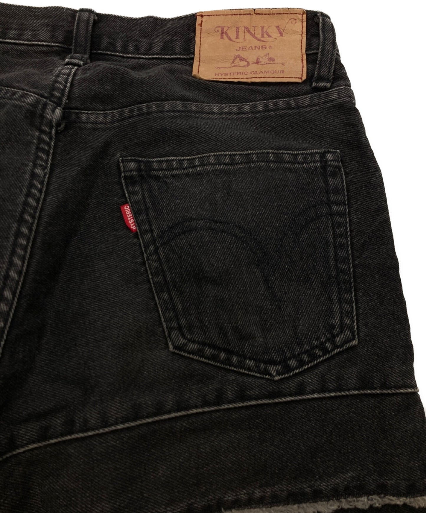 [Pre-owned] Hysteric Glamour Patching Denim Pants 2AP-0663