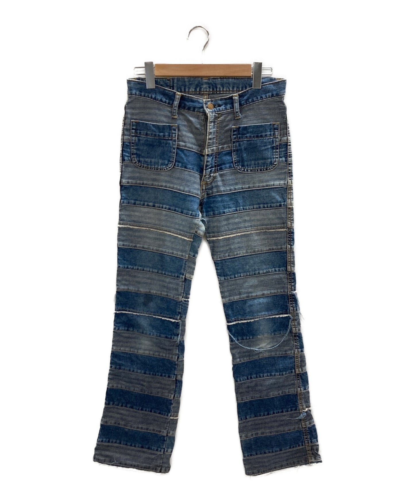 Hysteric Glamour Patching Denim Pants | Archive Factory