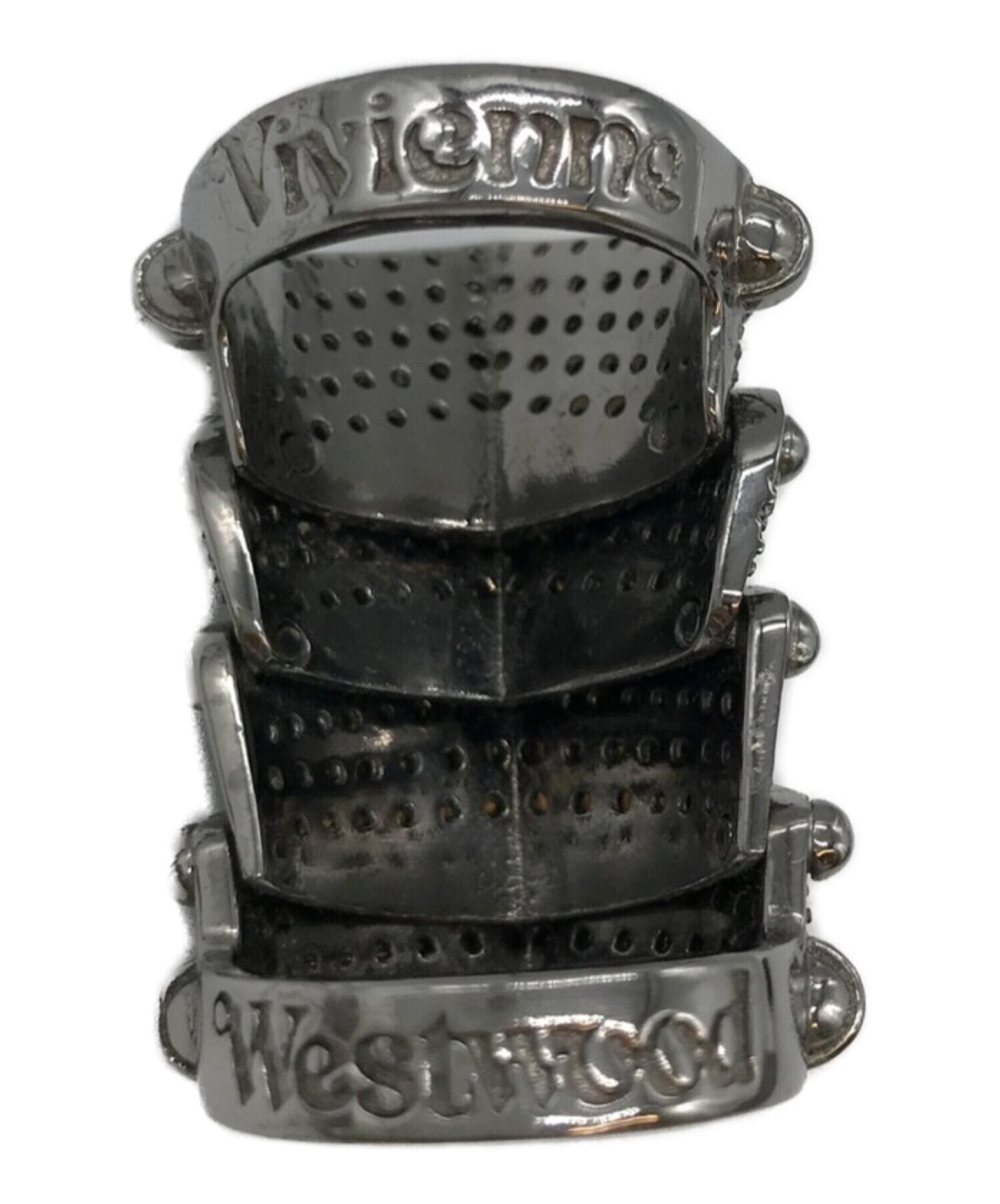 Vivienne Westwood Armor Ring / Ring / Stone Ring / Diamante