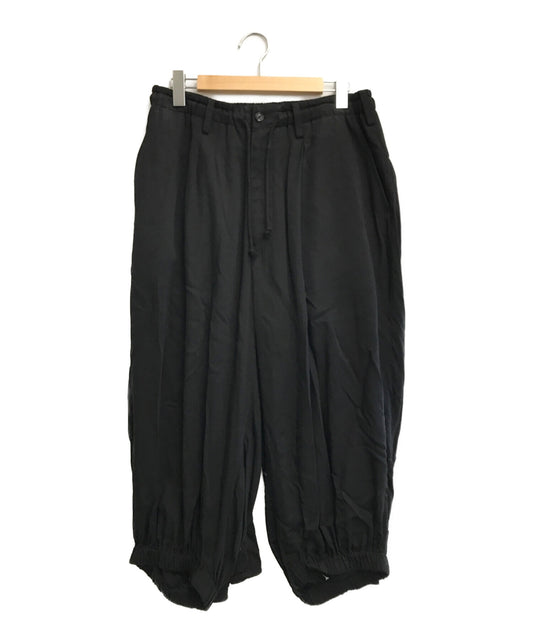 Yohji Yamamoto 19SS Cupra Twill Karasu Pants HH-P48-201