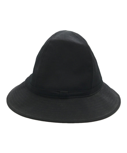 Yohji Yamamoto皺紋Gabardine Fedora Hat HR-H09-100