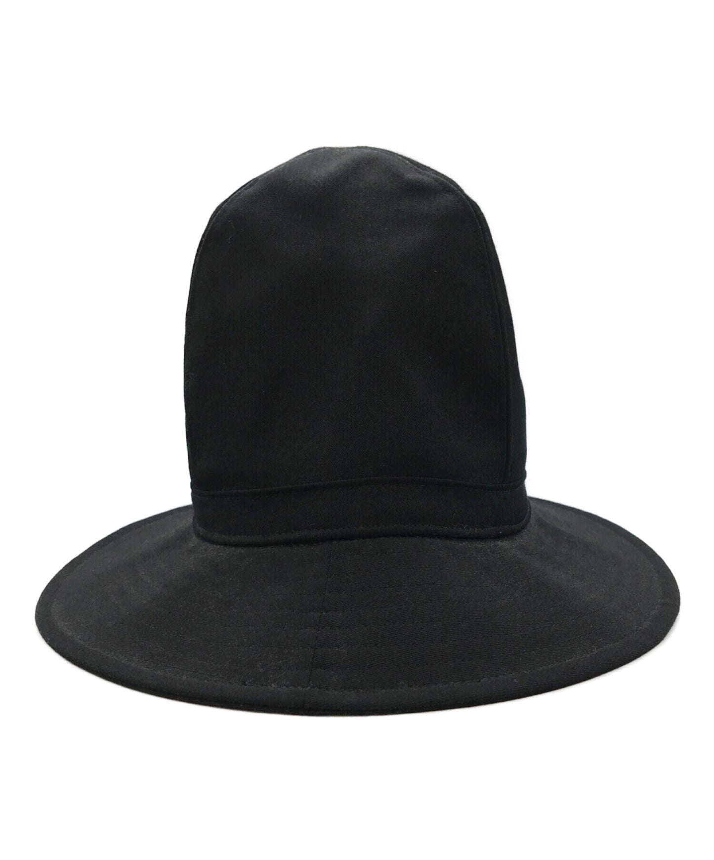 Yohji Yamamoto WRINGLED GABARDINE FEDORA HAT HR-HR09-100