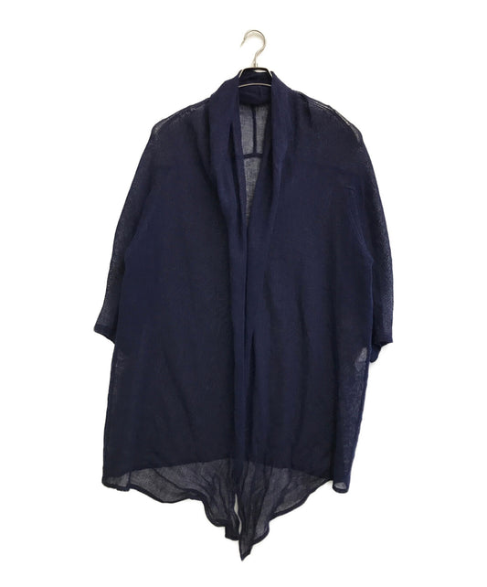 [Pre-owned] Y's linen-blend coat YO-J16-309