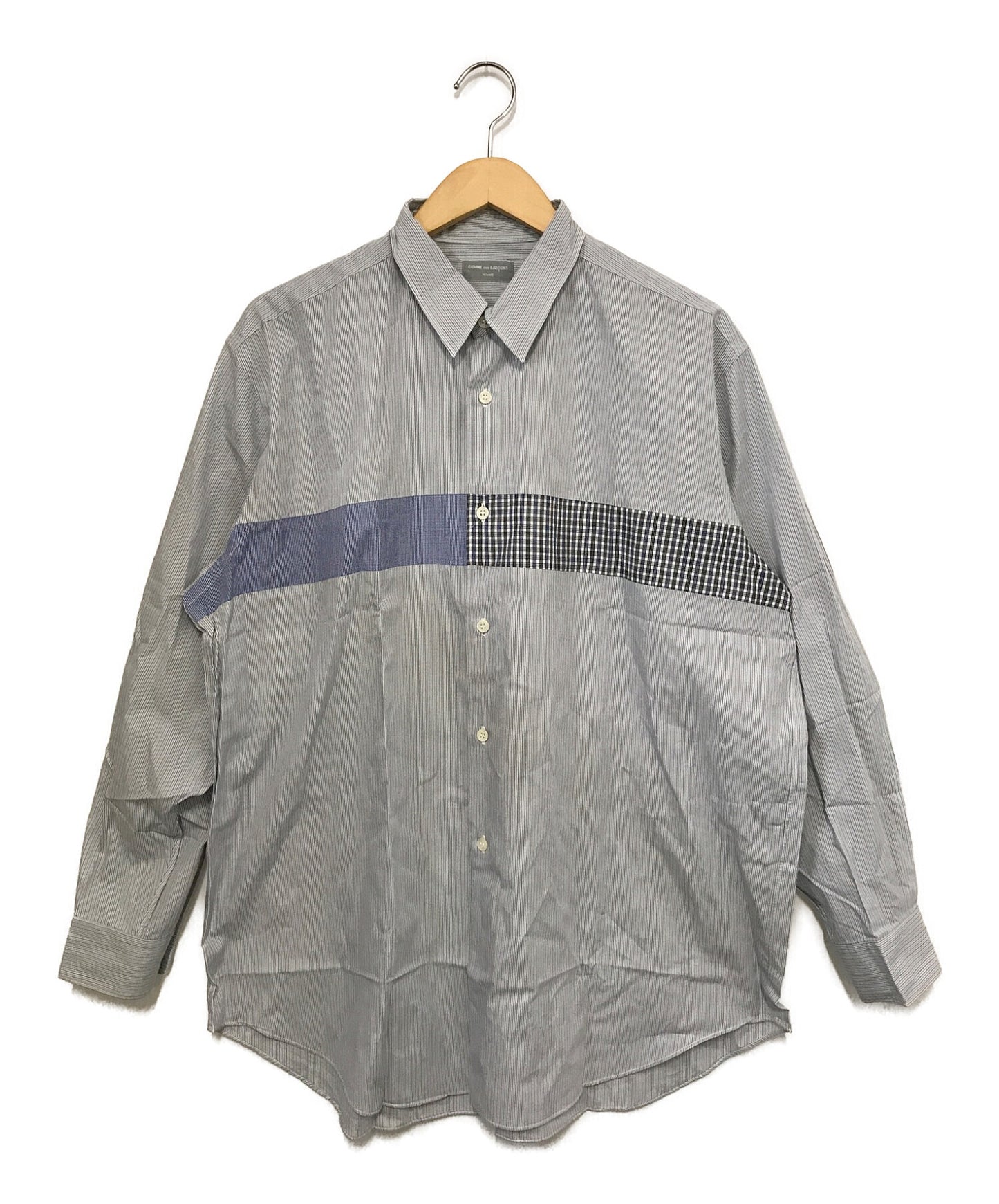 [Pre-owned] COMME des GARCONS Switched Stripe Shirt hb-020570 / ad1996