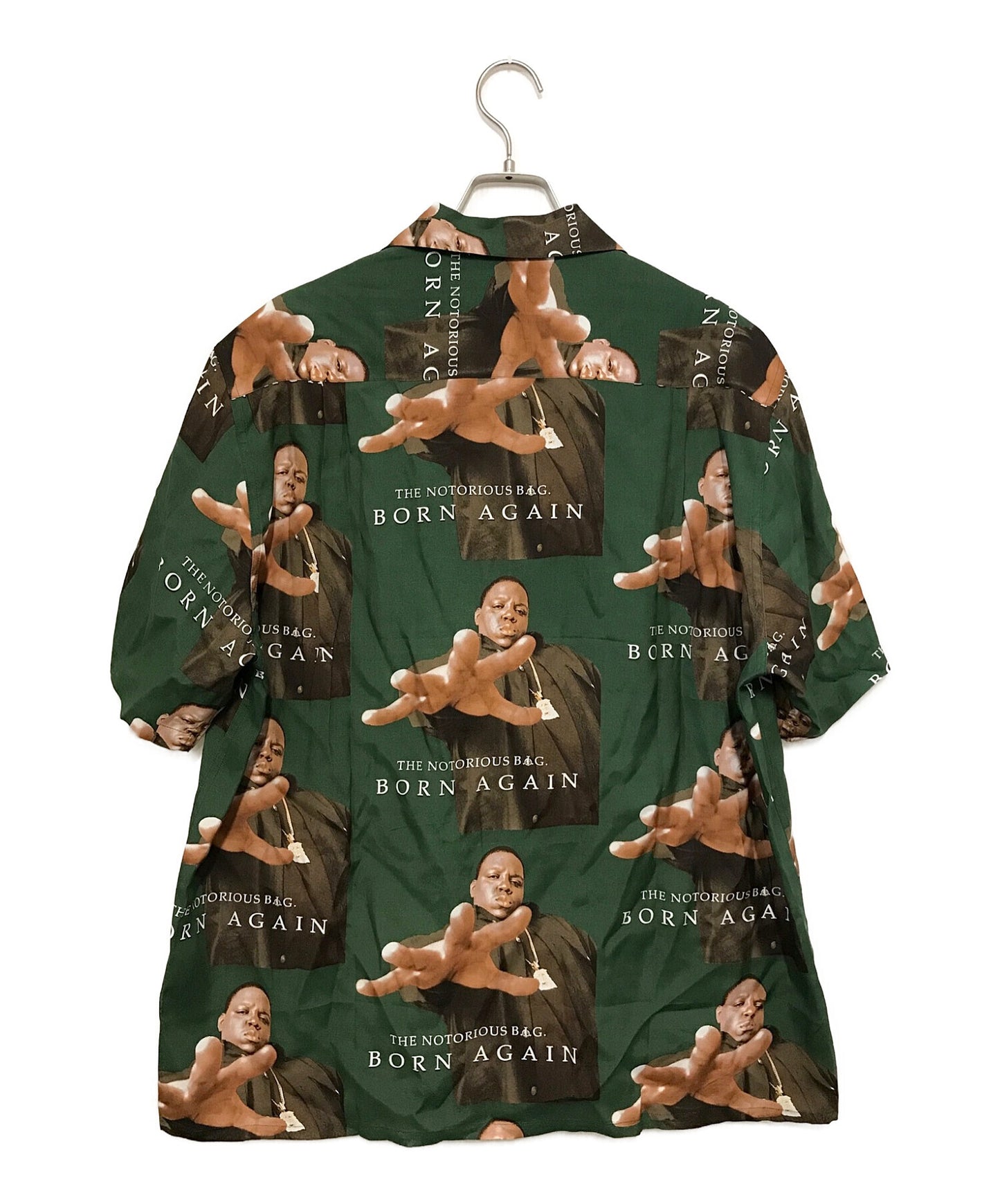 [Pre-owned] WACKO MARIA S/S HAWAIIAN SHIRT "The NOTORIOUS B.I.G." (Aloha shirt) BIGGIE-WM-HI02