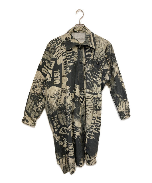 Vivienne Westwood Anglomania襯衫連衣裙，全圖案15-01-591001