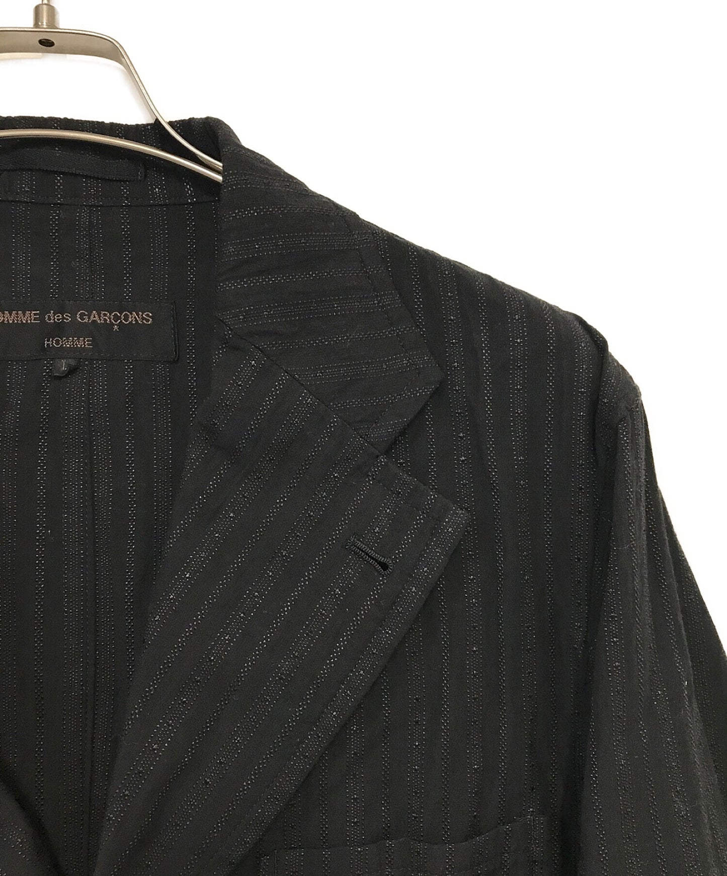 COMME des GARCONS HOMME Vintage Stitch Texture Jacket HK-J019
