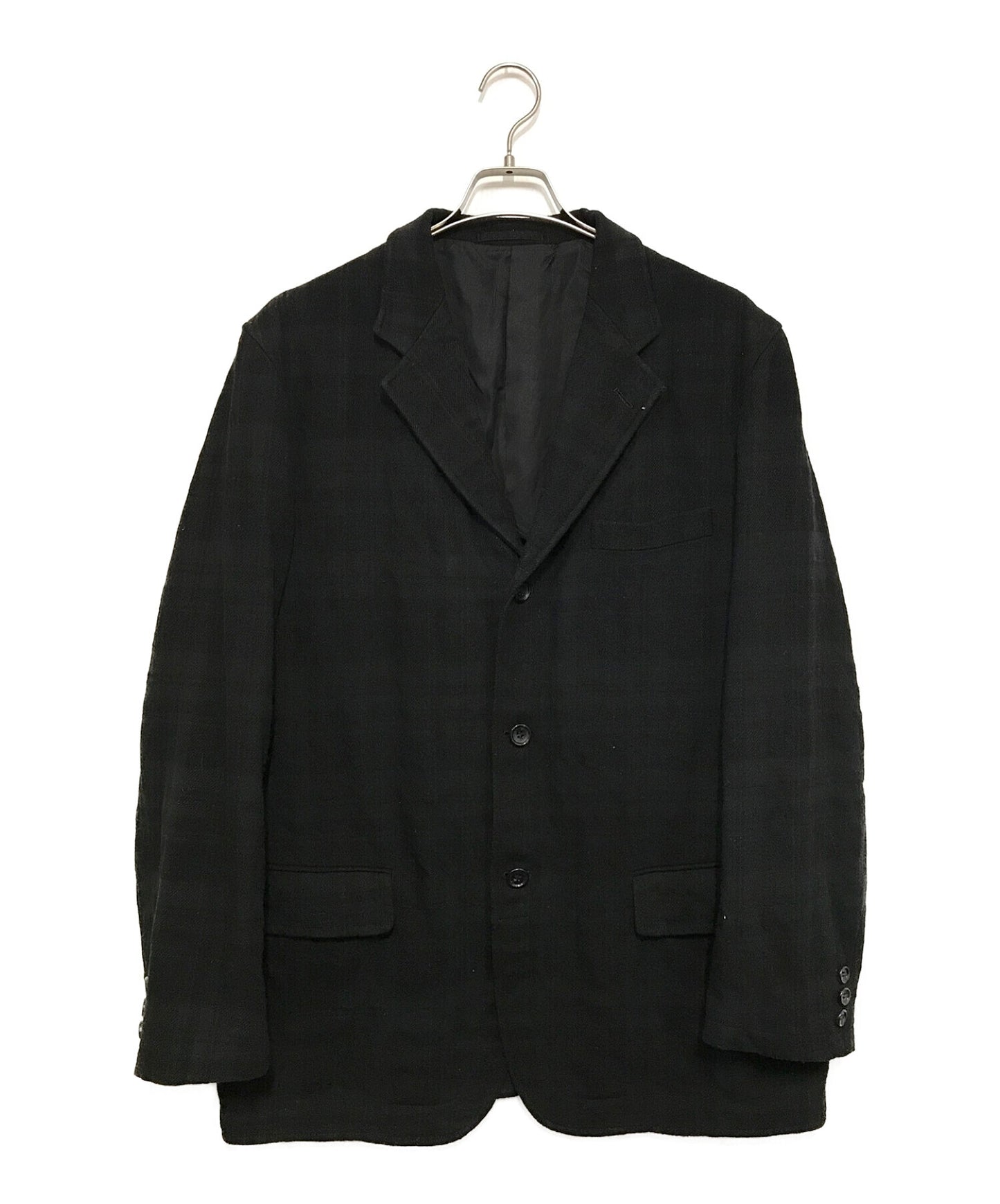 [Pre-owned] COMME des GARCONS HOMME Vintage Shadow Check Wool Jacket HD-J028