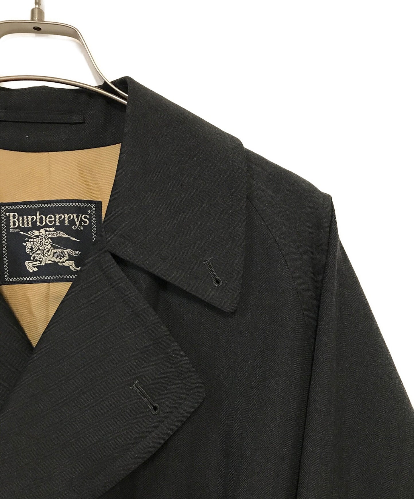 [Pre-owned] Burberry's Vintage] [Single Sleeve] Tie Locken Coat BBC03-982-08