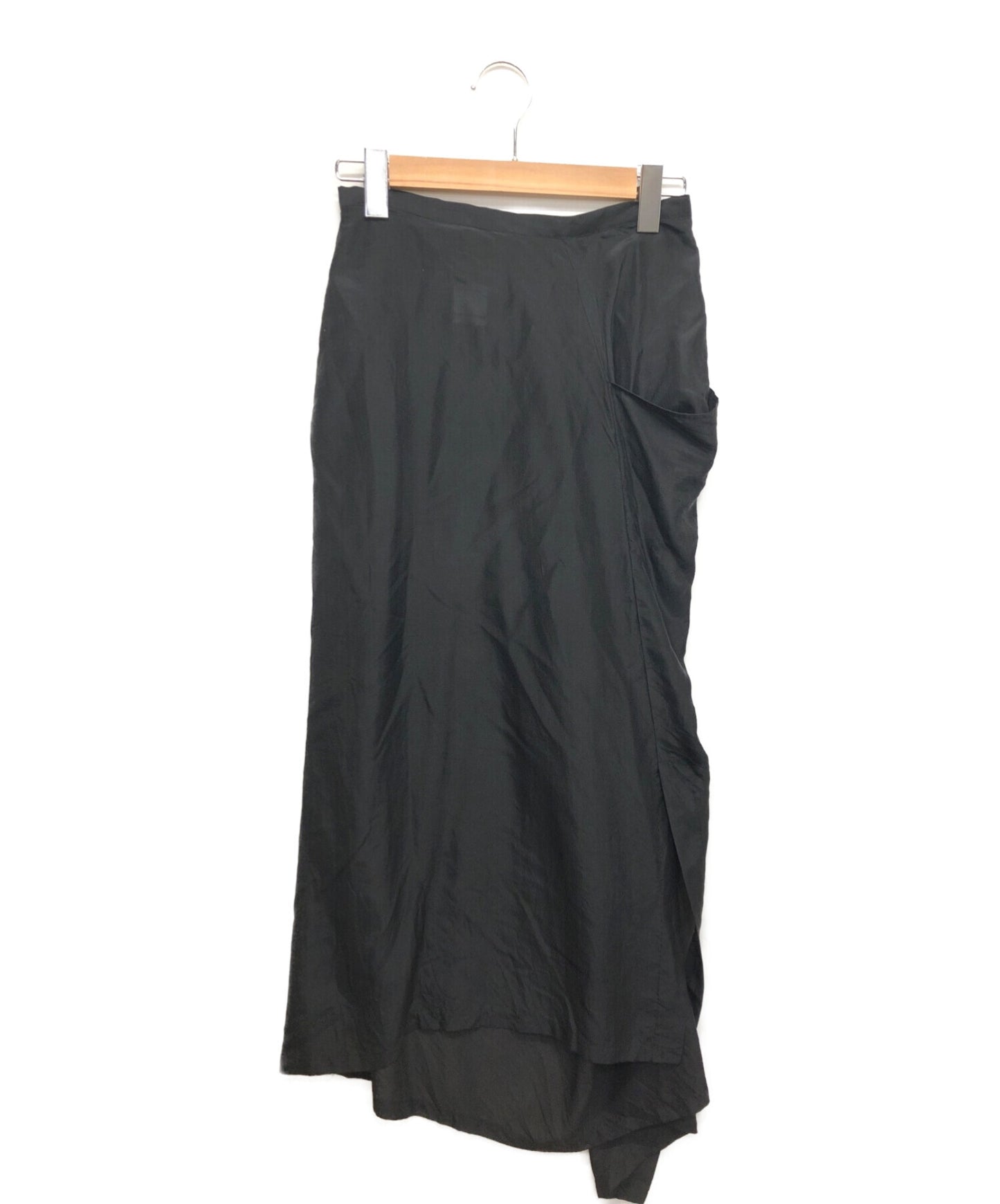[Pre-owned] YOHJI YAMAMOTO silk wrap skirt FE-S41-423