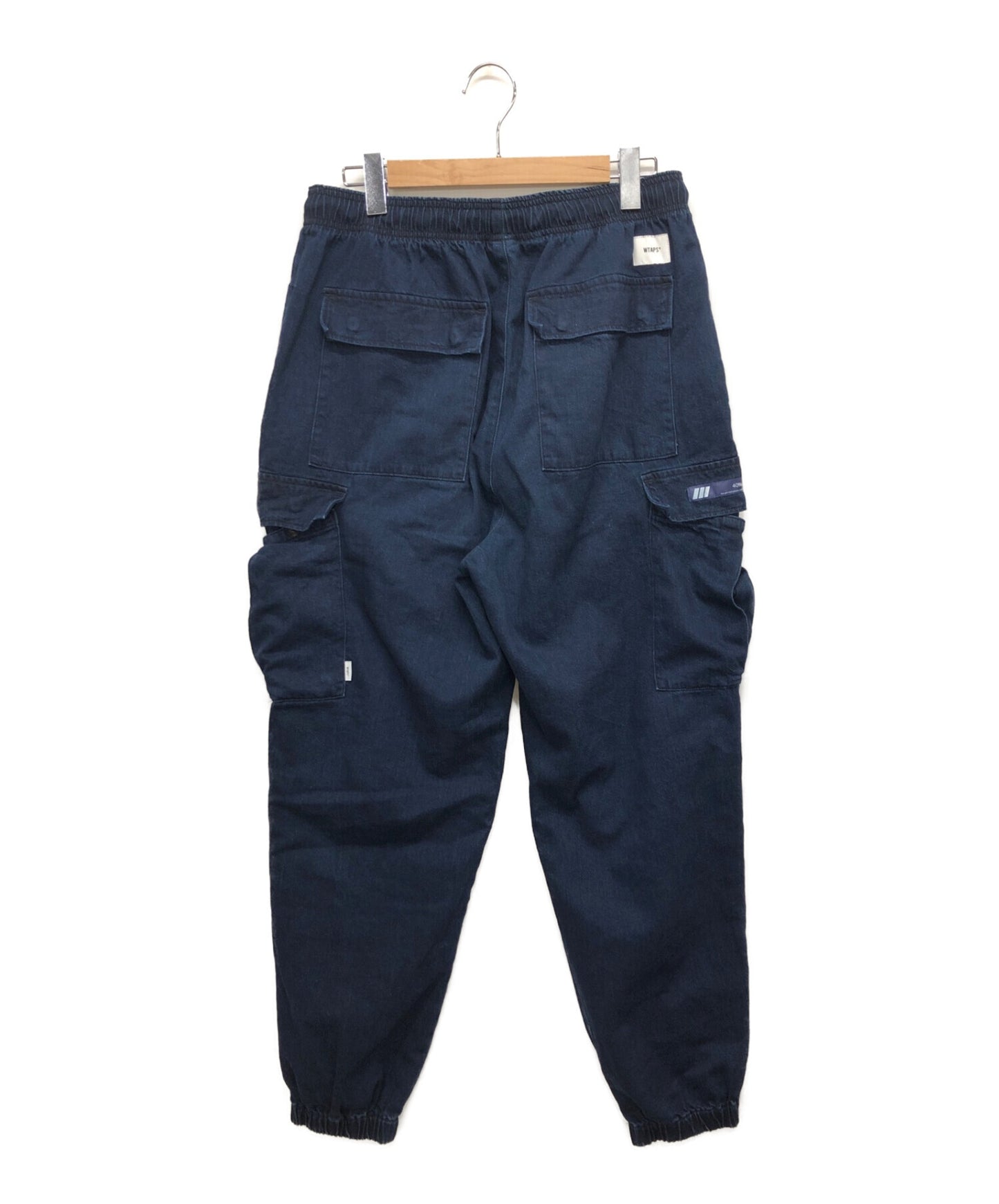 Pre-owned] WTAPS loose-fitting pants with an elastic or drawcord 