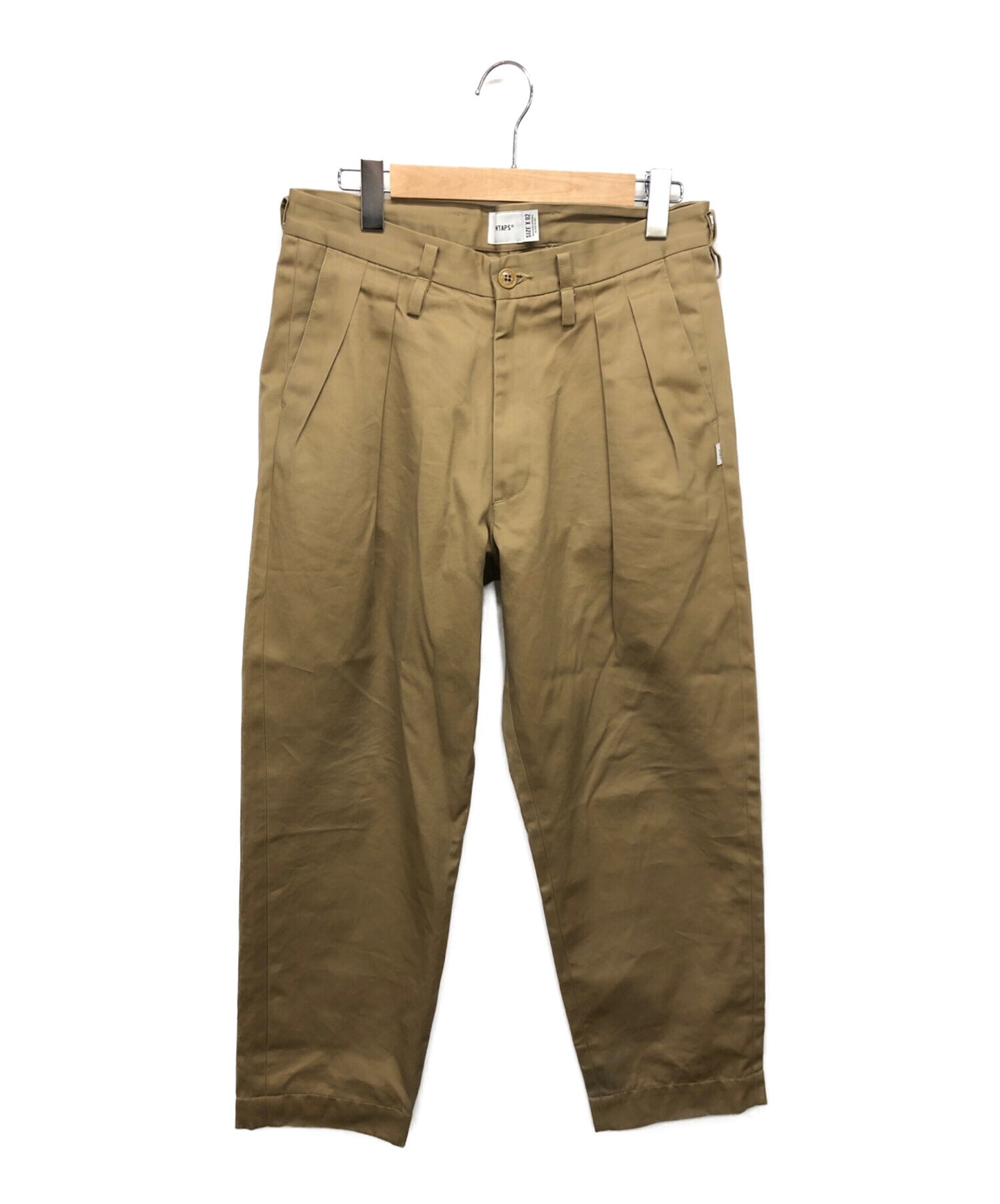 正規品販売！ WTAPS 21SS 美品 TUCK TROUSERS 02 パンツ - www.cfch.org