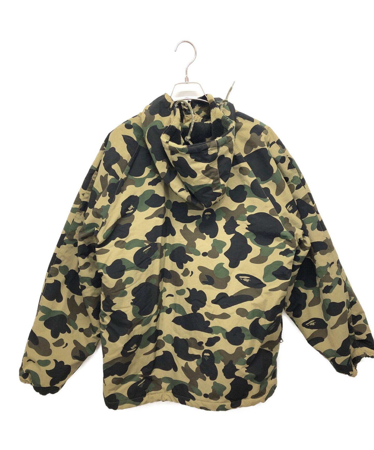 [Pre-owned] A BATHING APE Half-Zip Inner Boa Pullover Jacket