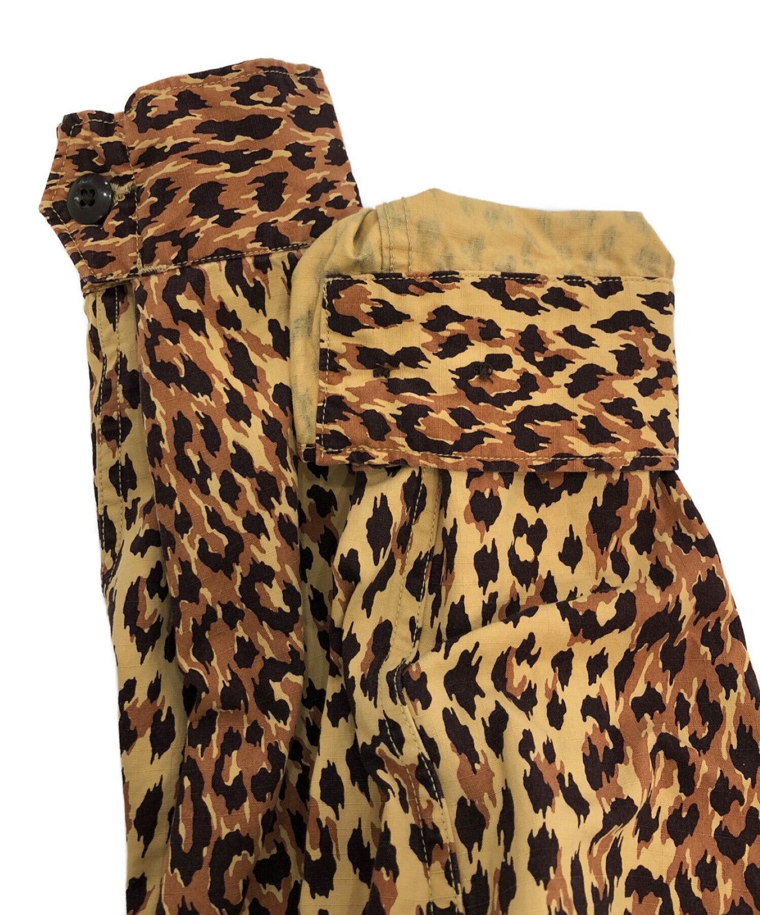 WACKO MARIA Leopard Jungle Fatigue Shirt