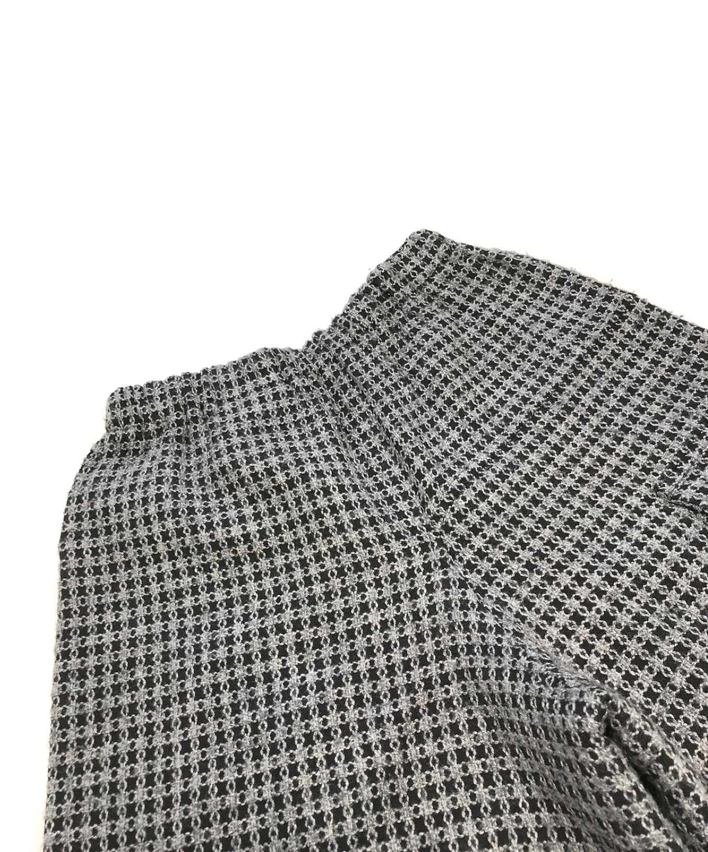 Robe de Chambre Comme des Garcons產品染色環路刺繡不對稱的口袋寬褲RK-P017