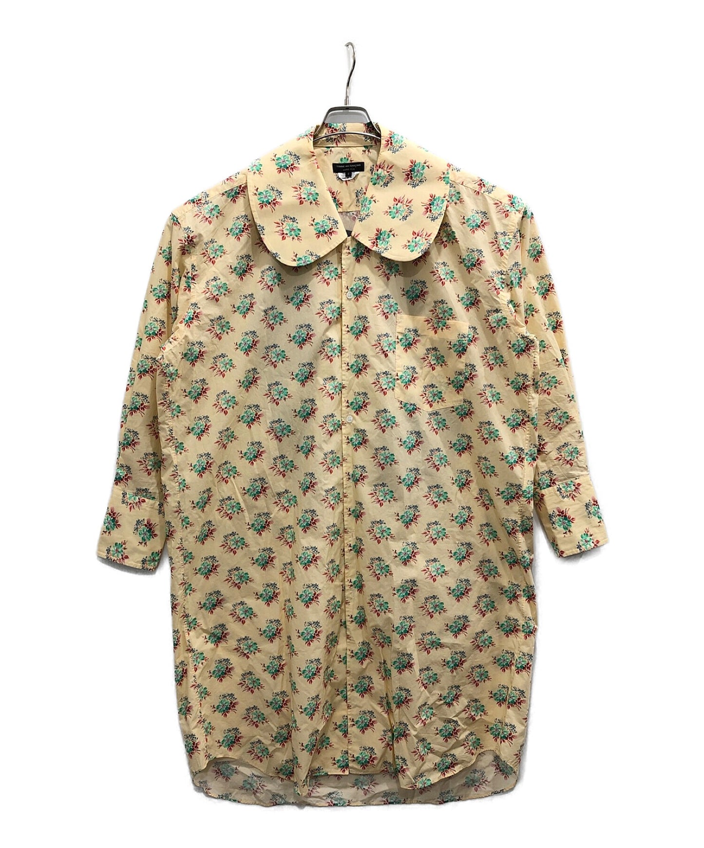 Comme des Garcons Homme Plus Floral Longline Shirt