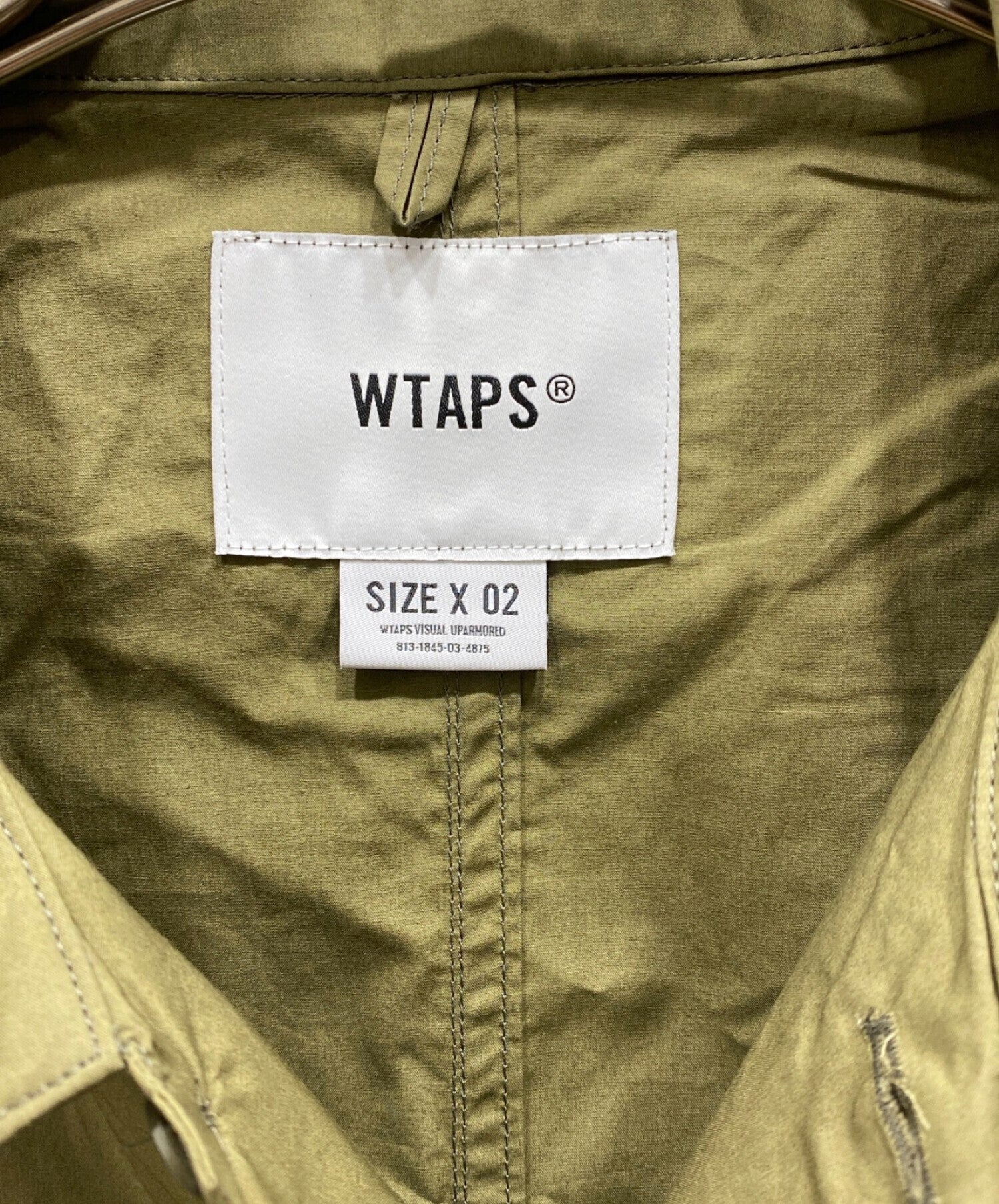 [Pre-owned] WTAPS CBW / SS / COTTON. BROADCLOTH 231BRDT-SHM02