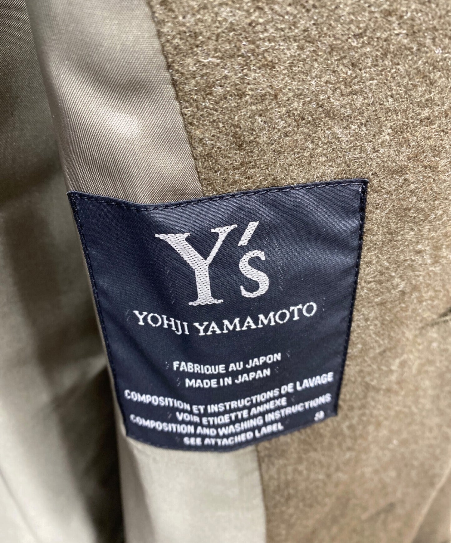 [Pre-owned] Y's wool coat YK-C10-160