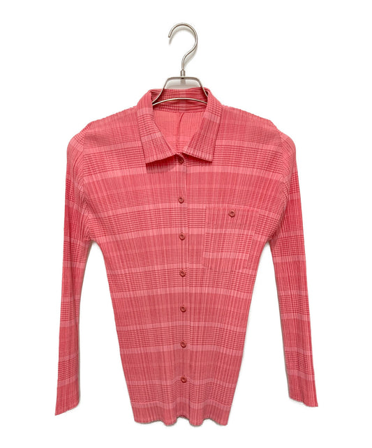 [Pre-owned] PLEATS PLEASE pleated shirt PP71-JJ653