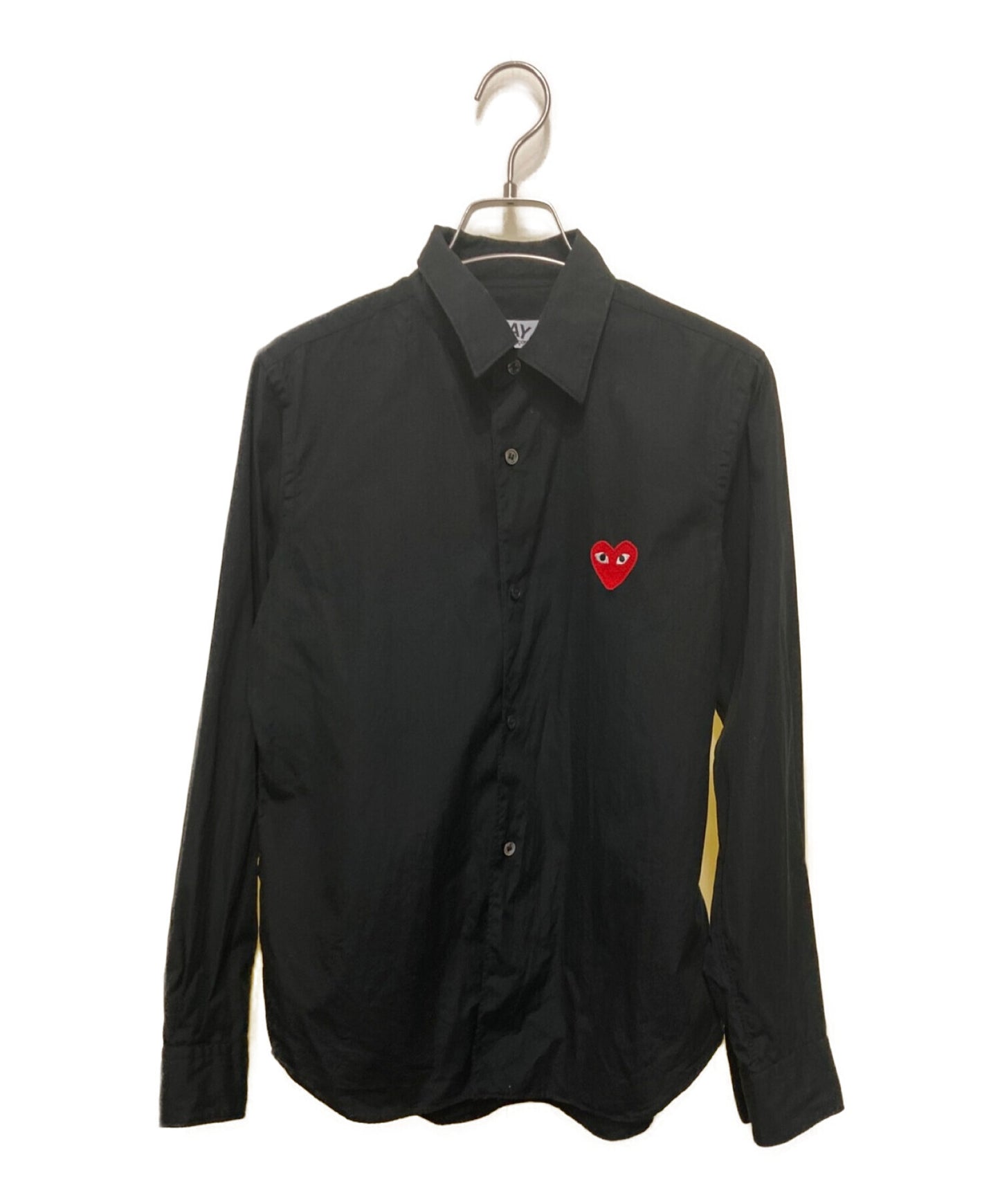 [Pre-owned] PLAY COMME des GARCONS Embroidered long-sleeved shirt AZ-B001