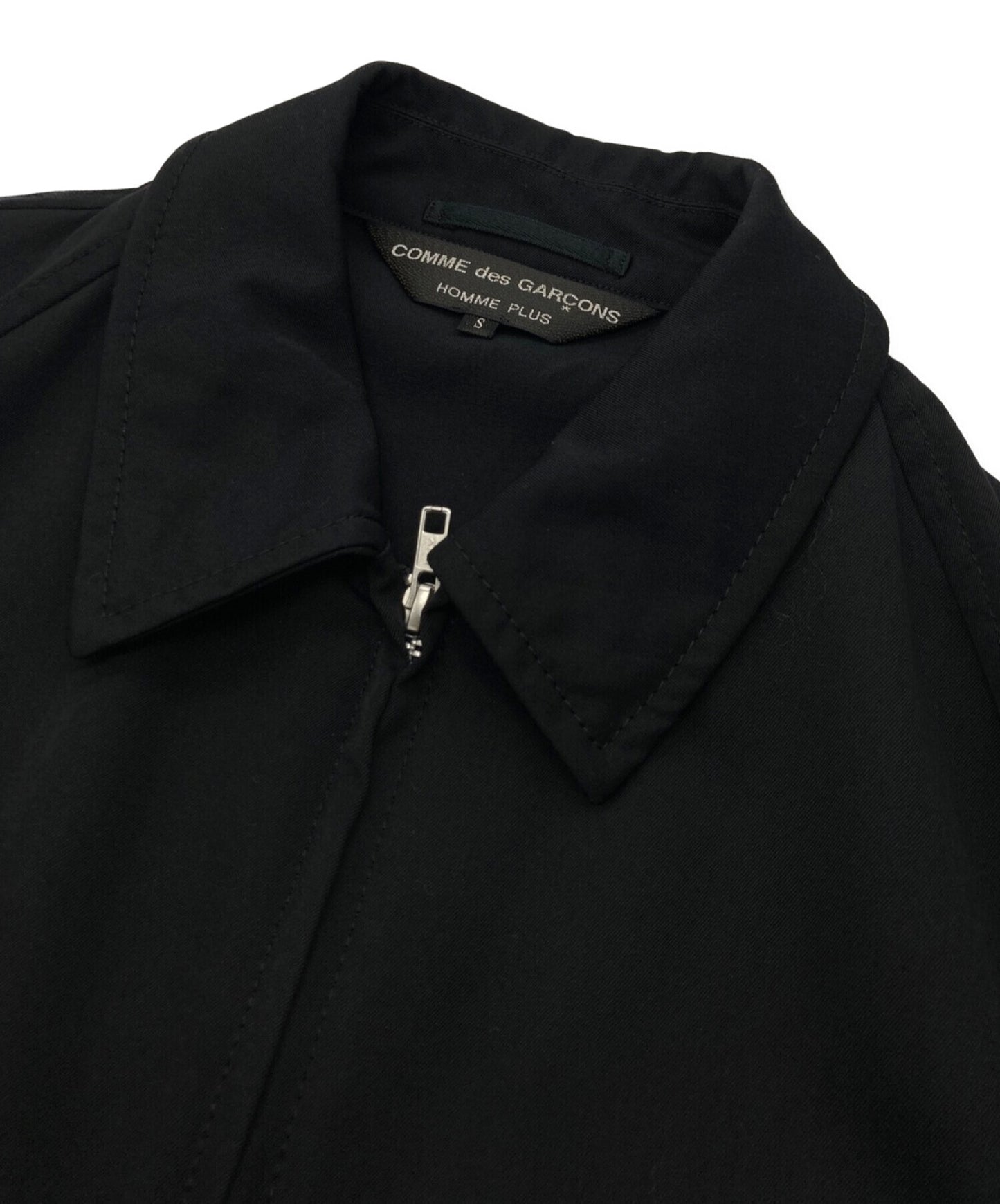 COMME des GARCONS Homme Plus Wool gaber zip-up jacket PE-J081