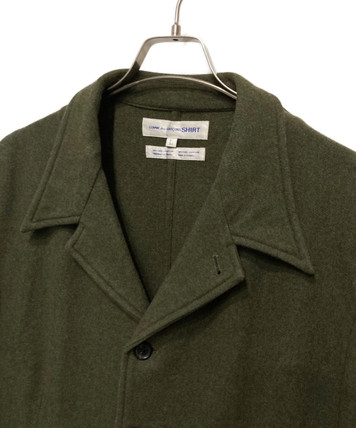 COMME des GARCONS SHIRT wool shirt jacket | Archive Factory