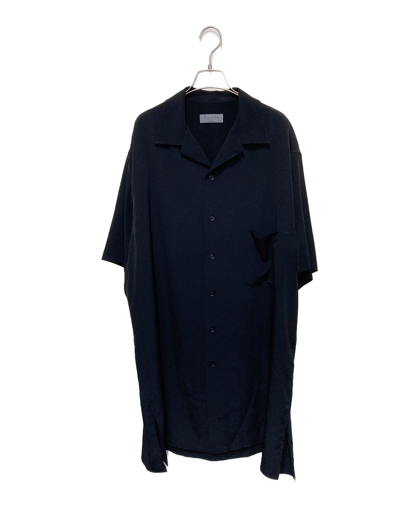 Yohji Yamamoto Pour Homme Open Collar Long Shirt HG-B47-502