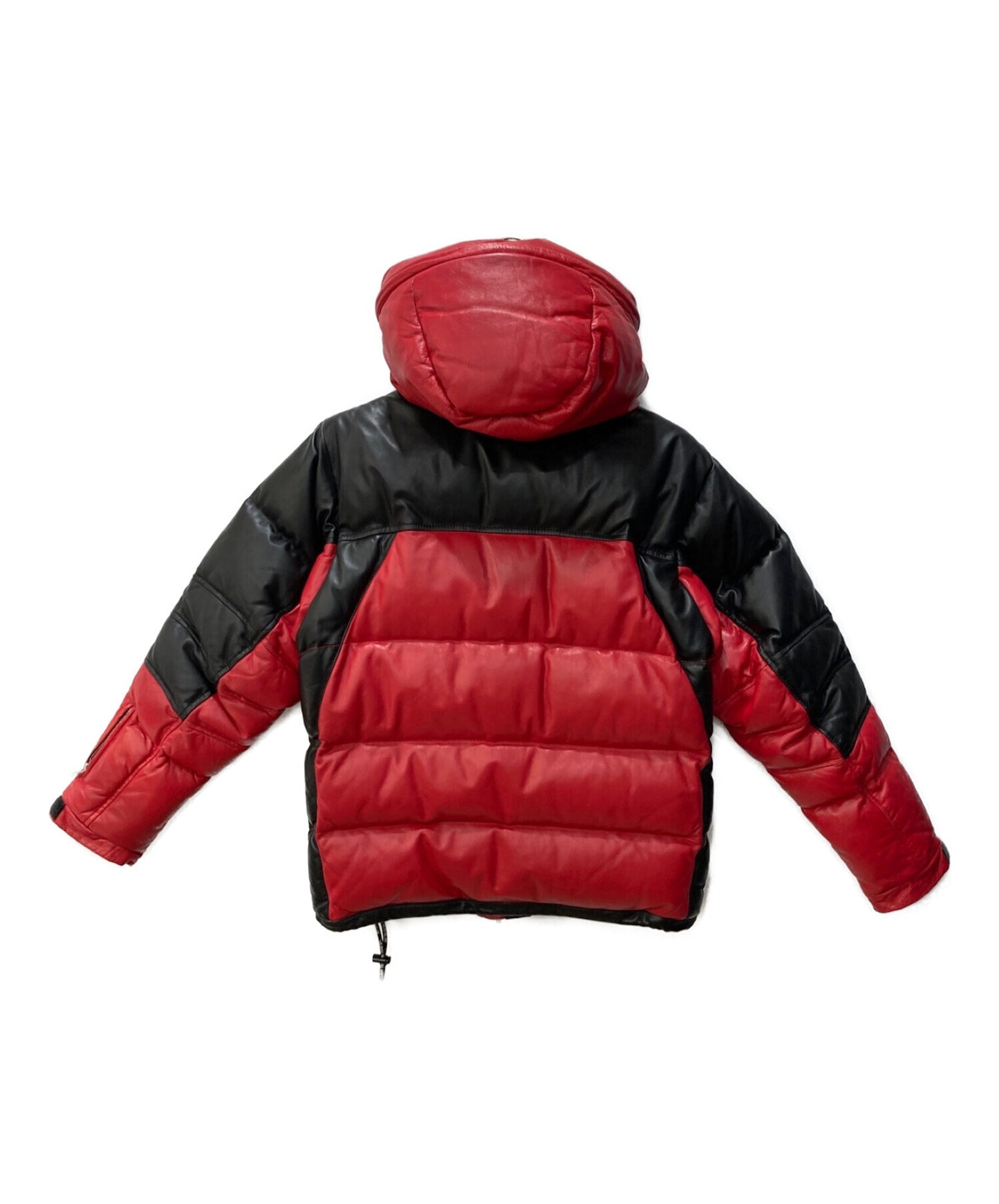 A BATHING APE Leather Down Jacket