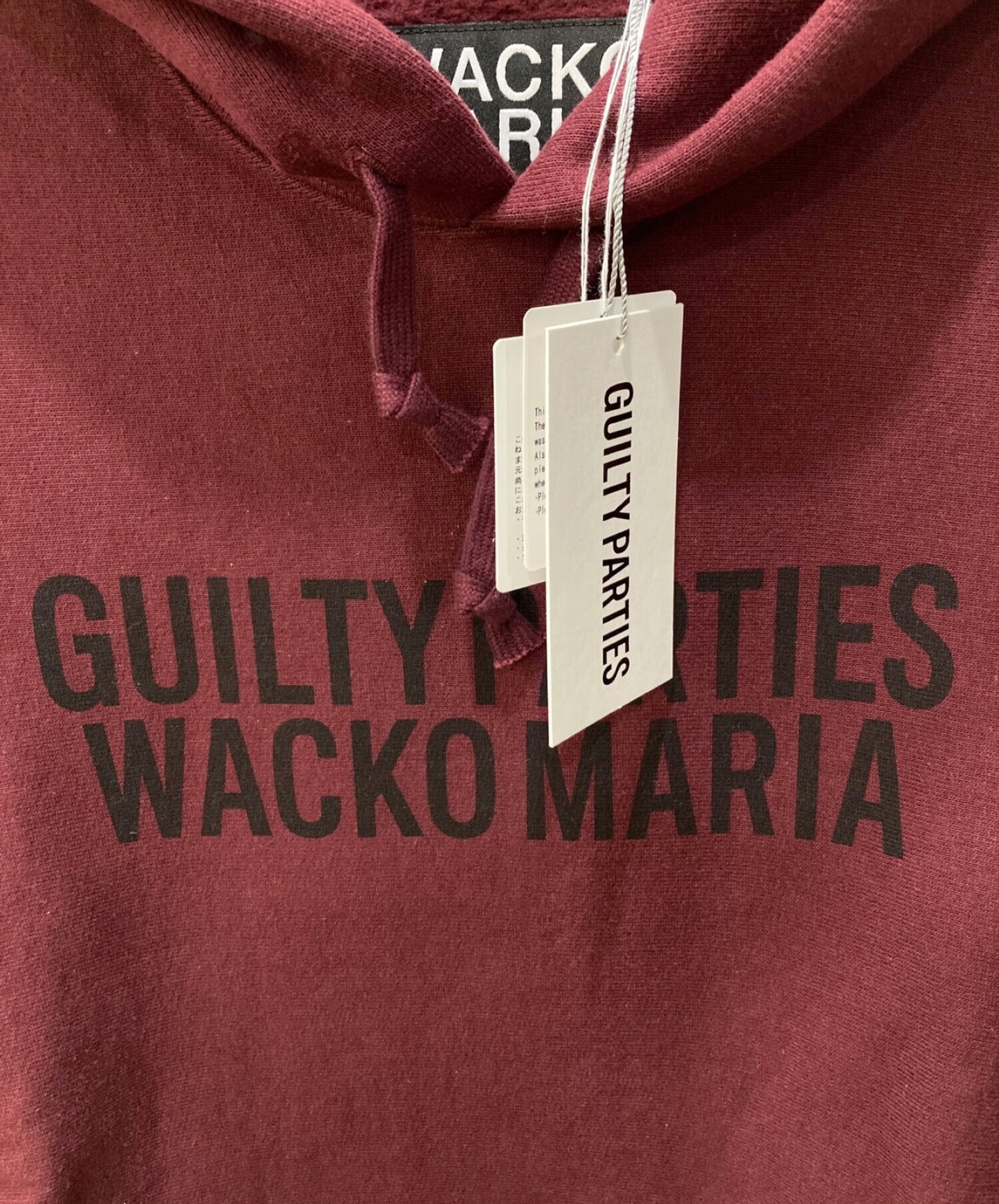 Wacko Maria Heavy Weight Pullover Hooded Sweat Shirt 22FWE-WMC-SS03