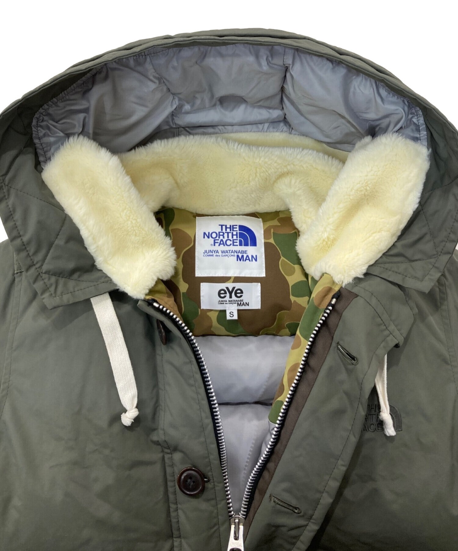 THE NORTH FACE×eYe COMME des GARCONS JUNYAWATANABE Collaboration Down  Jacket WR-J909