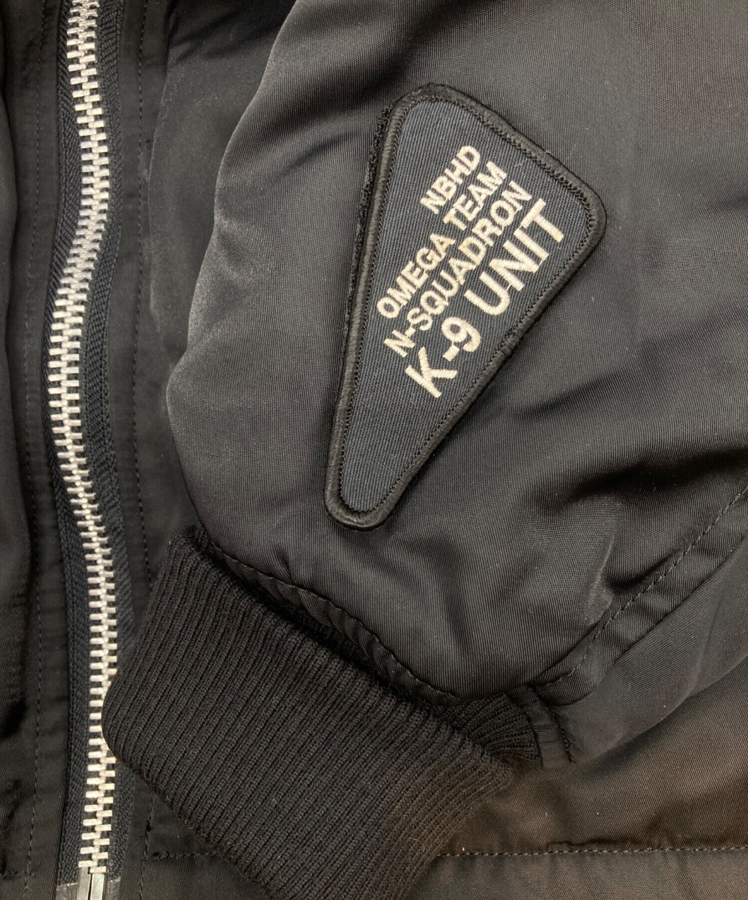 NEIGHBORHOOD 90's K-9 UNIT Patch MA-1 Jacket / MA-1 / Blouson / Jacket