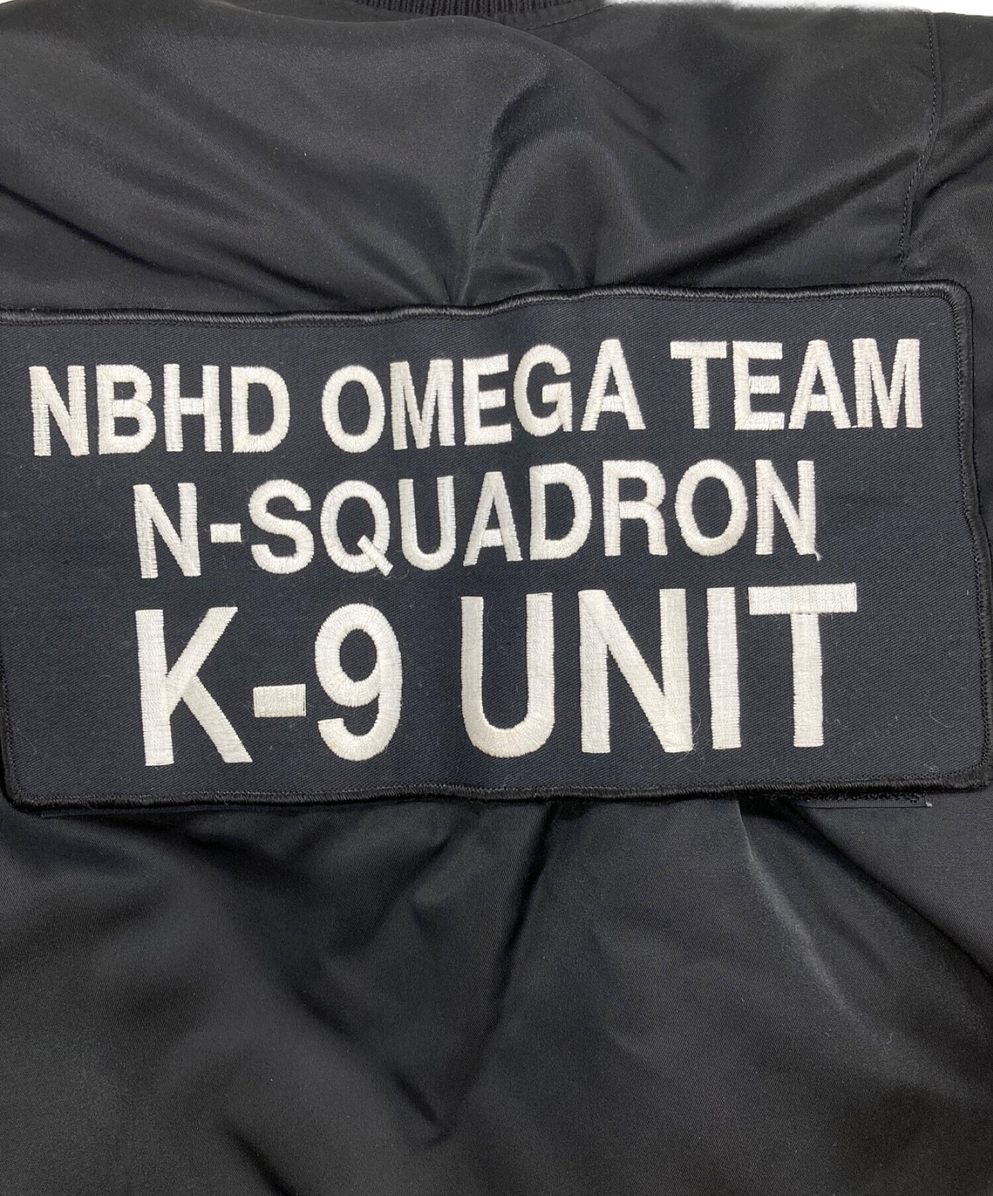 鄰里90年代K-9單元補丁MA-1夾克 / MA-1 / Blouson / Jacket