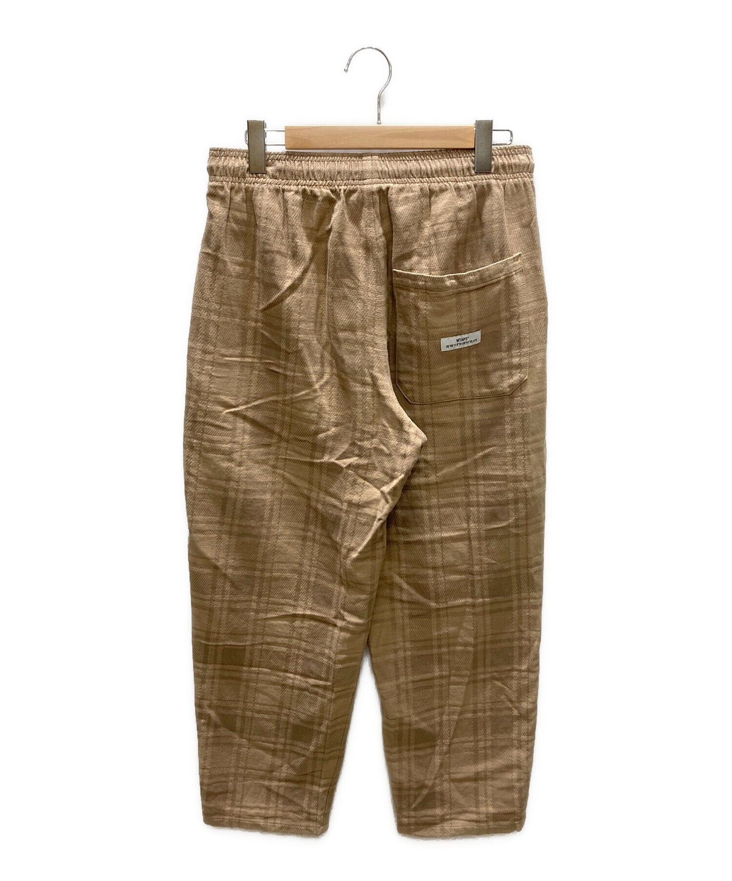[Pre-owned] WTAPS Seagull Check Easy Pants 212TQDT-PTM03