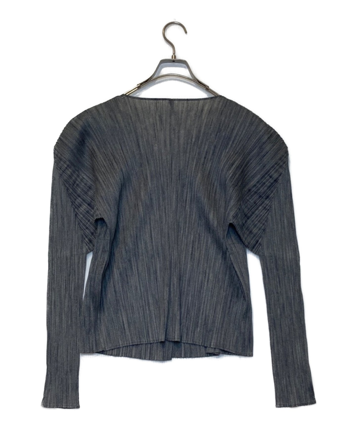 [Pre-owned] PLEATS PLEASE pleated cardigan PP54-JD447