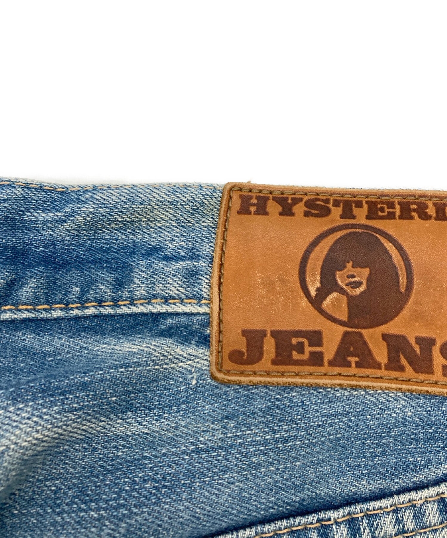 Hysteric Glamour Remake denim with studs