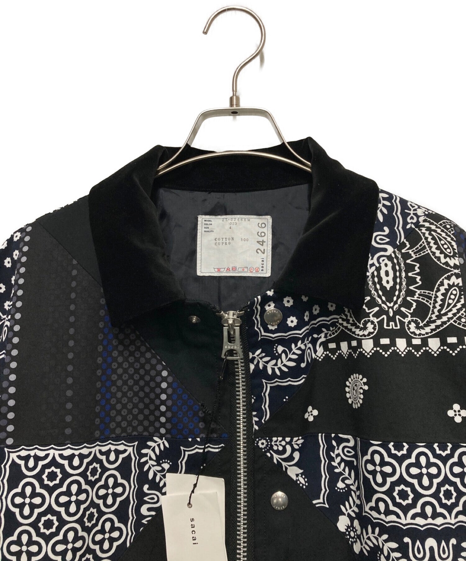 Pre-owned] sacai ARCHIVE PRINT MIX BLOUSON 21-02466M – Archive Factory
