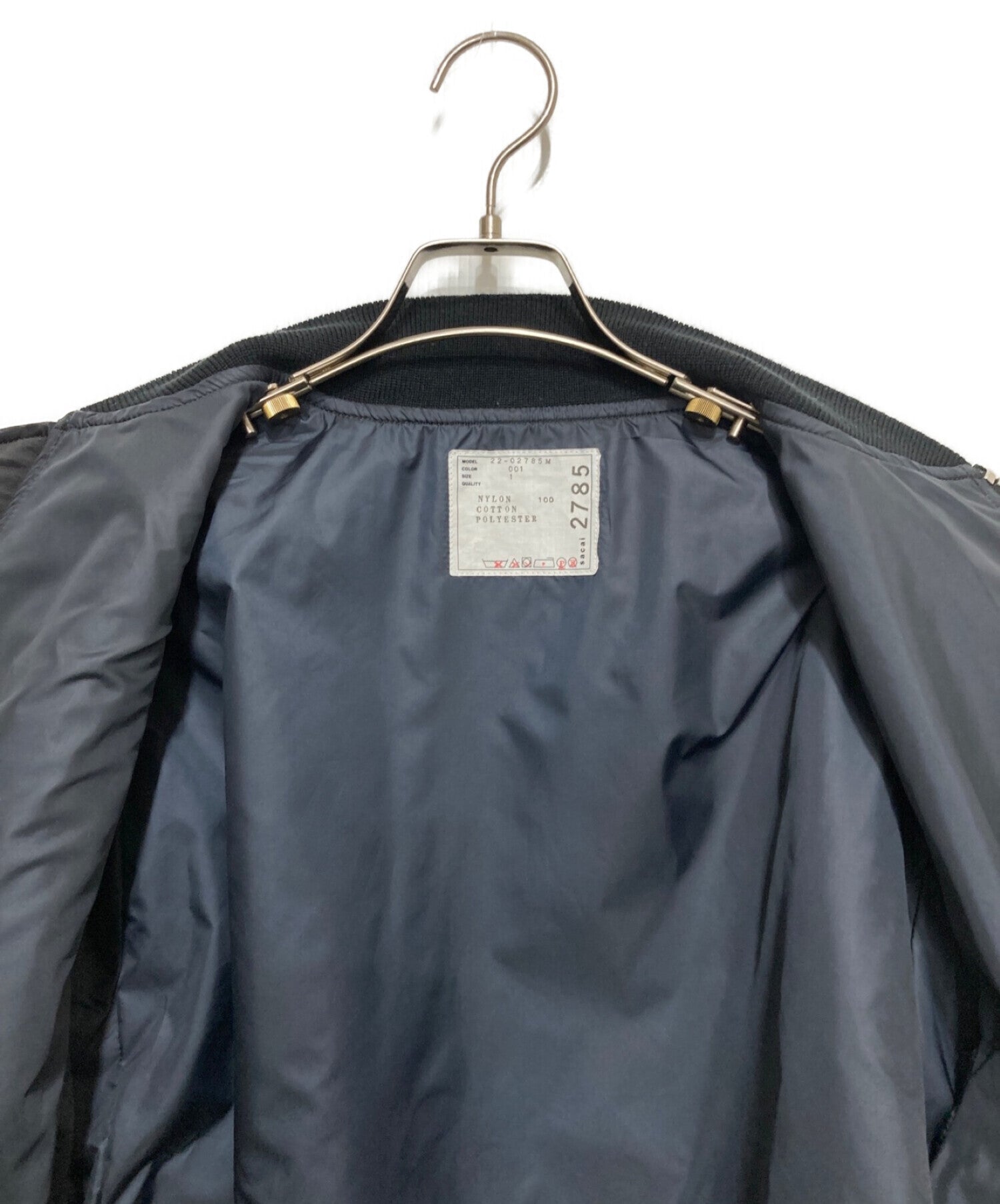 [Pre-owned] sacai Nylon Twill Blouson 22-02785M