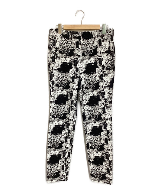 [Pre-owned] COMME des GARCONS HOMME PLUS 22SS Floral Pattern Tapered Pants PI-P042