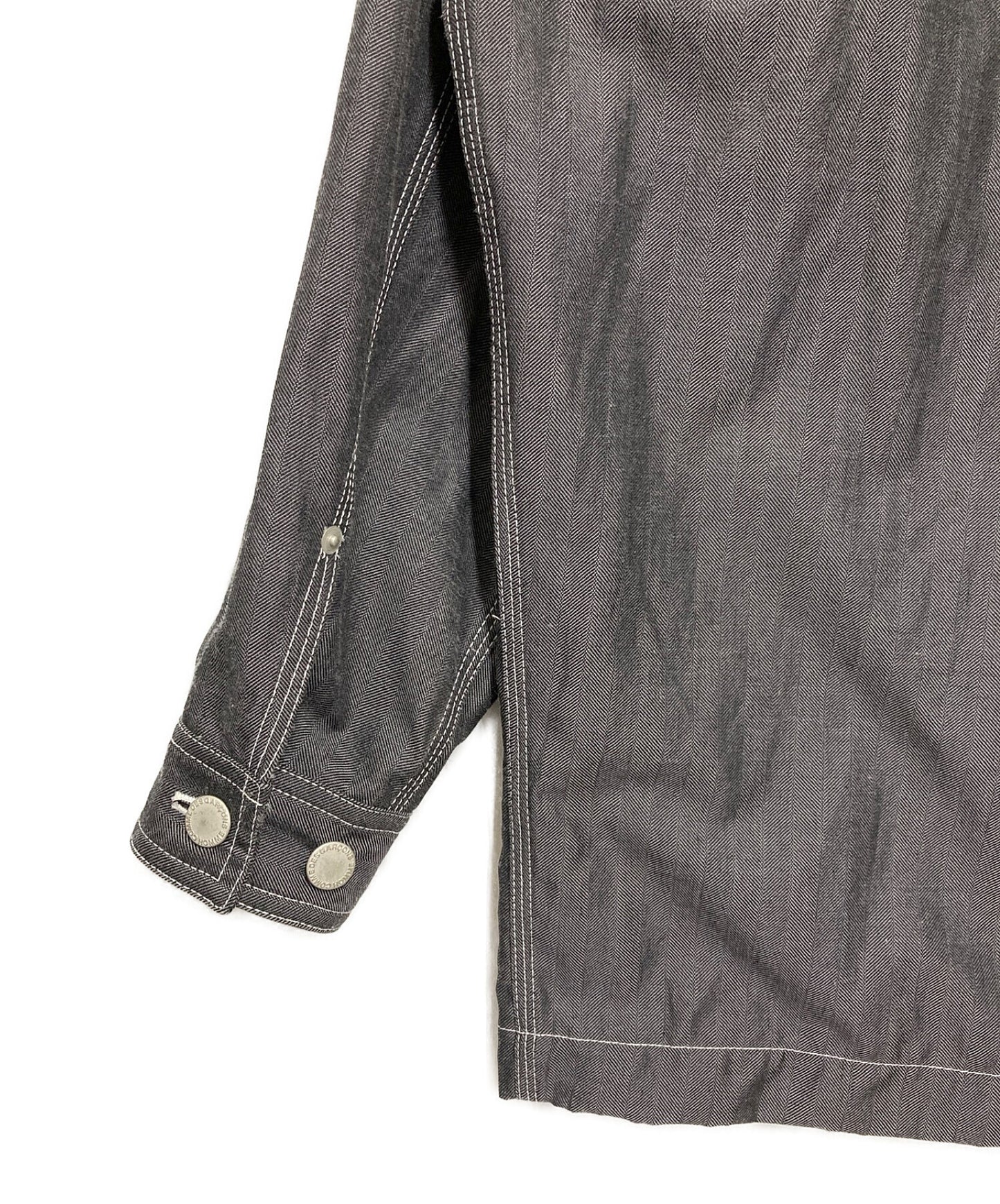 [Pre-owned] COMME des GARCONS HOMME Estelle Ramie Herringbone Jacket HK-J024