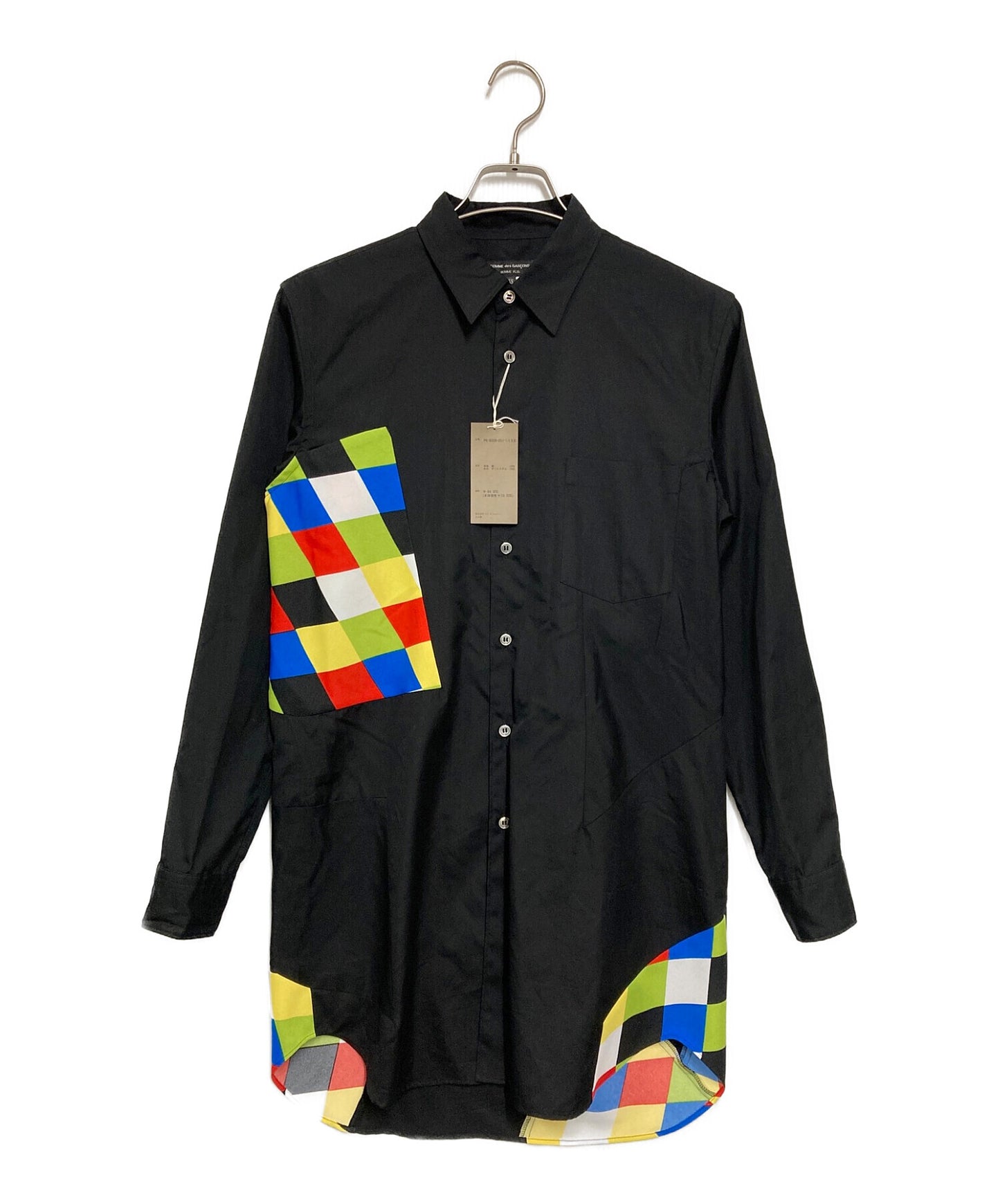 [Pre-owned] COMME des GARCONS HOMME PLUS Geometric Pattern Long Long Sleeved Shirt PK-B006