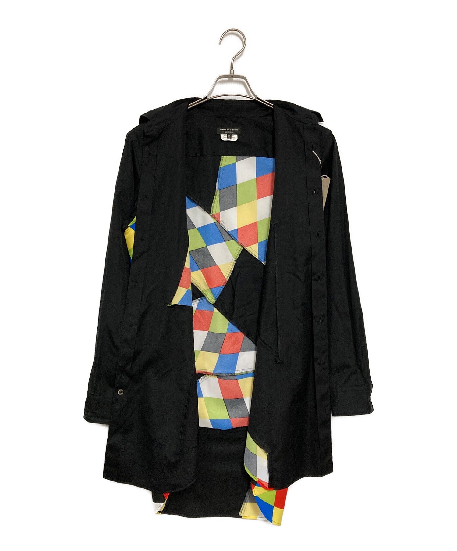 [Pre-owned] COMME des GARCONS HOMME PLUS Geometric Pattern Long Long  Sleeved Shirt PK-B006