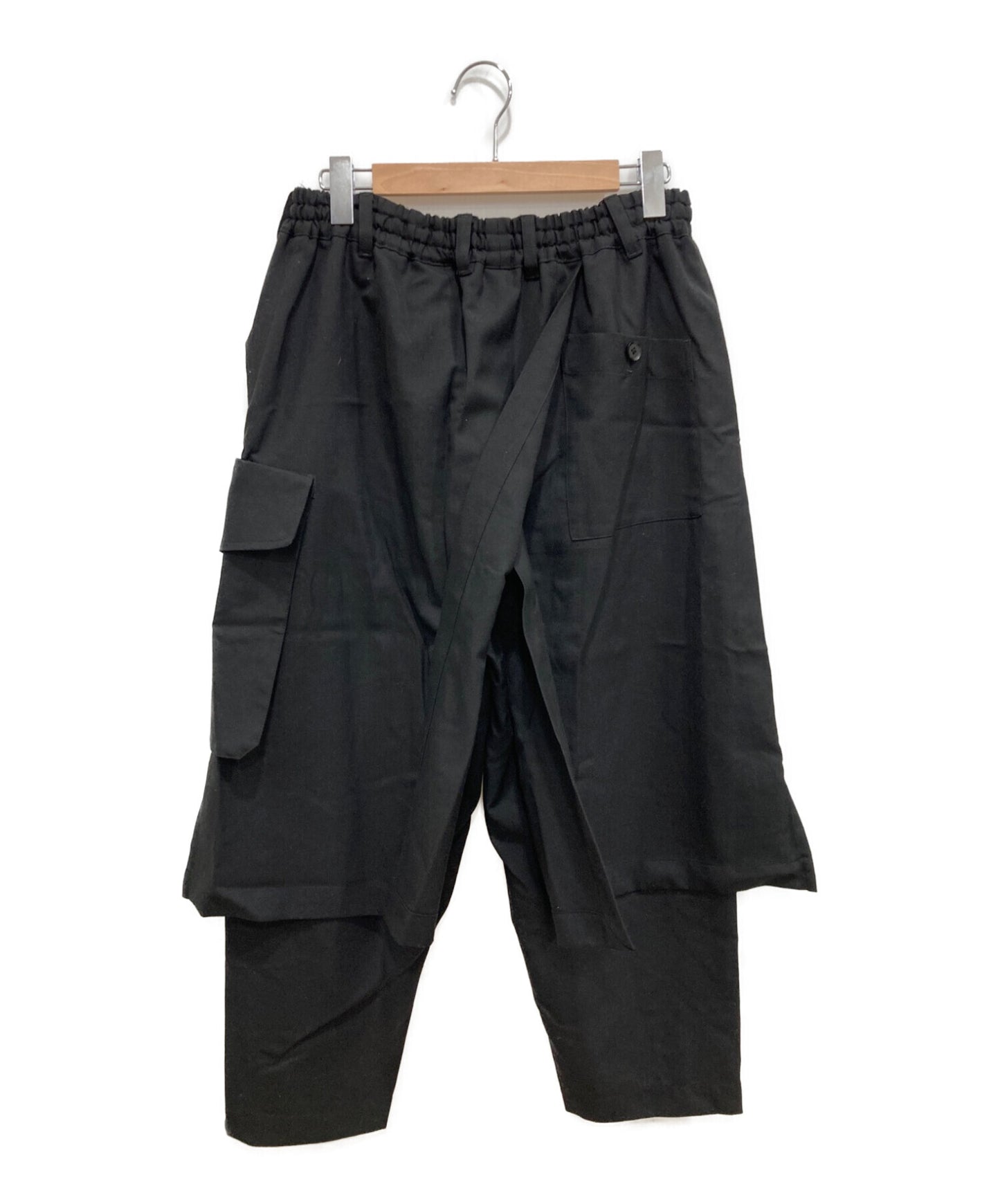 [Pre-owned] GROUND Y Back Tape Wrap Pants GR-P22-100