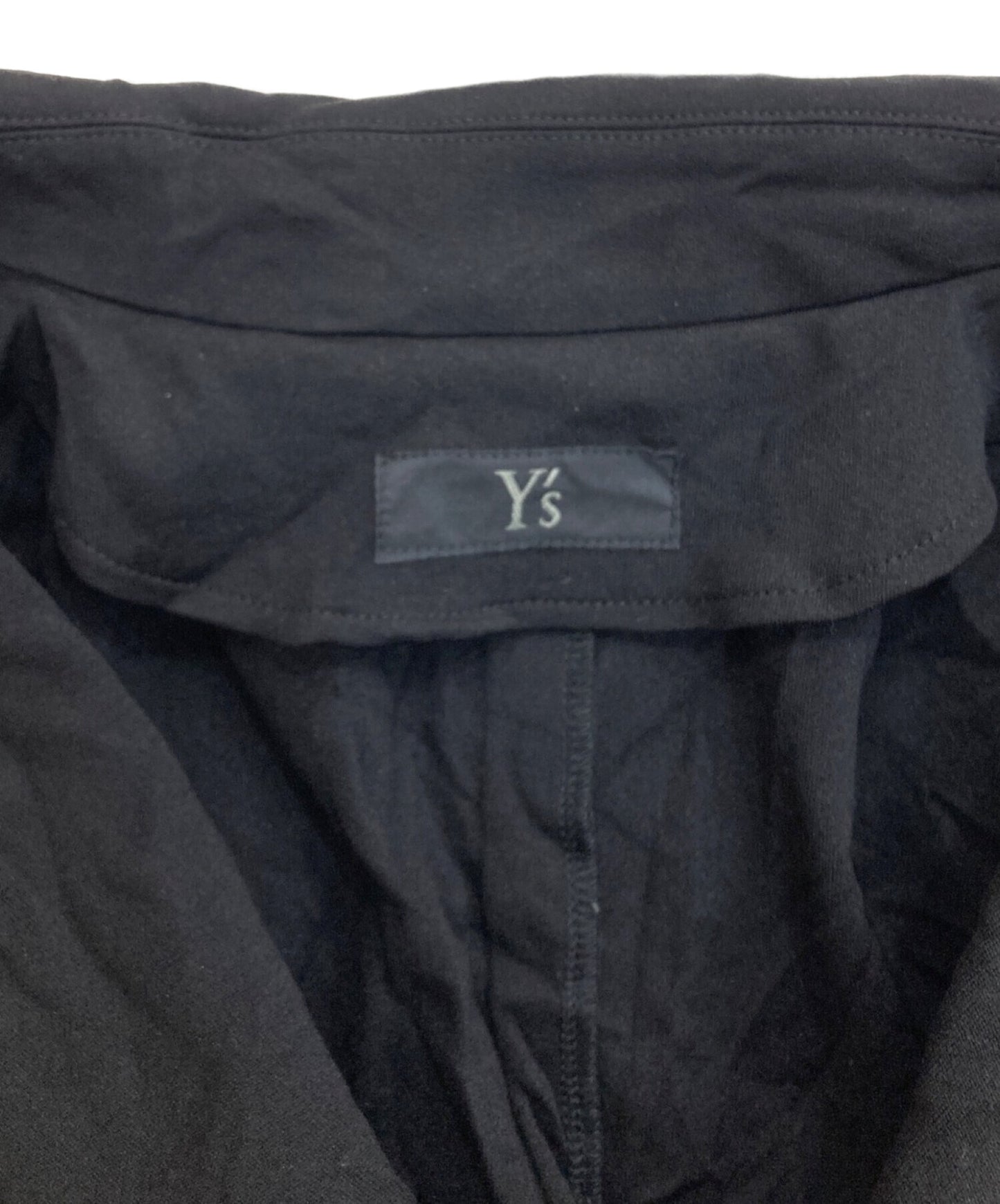 [Pre-owned] Y's Wrinkled Stretch Poly Smooth Coat YN-T03-570