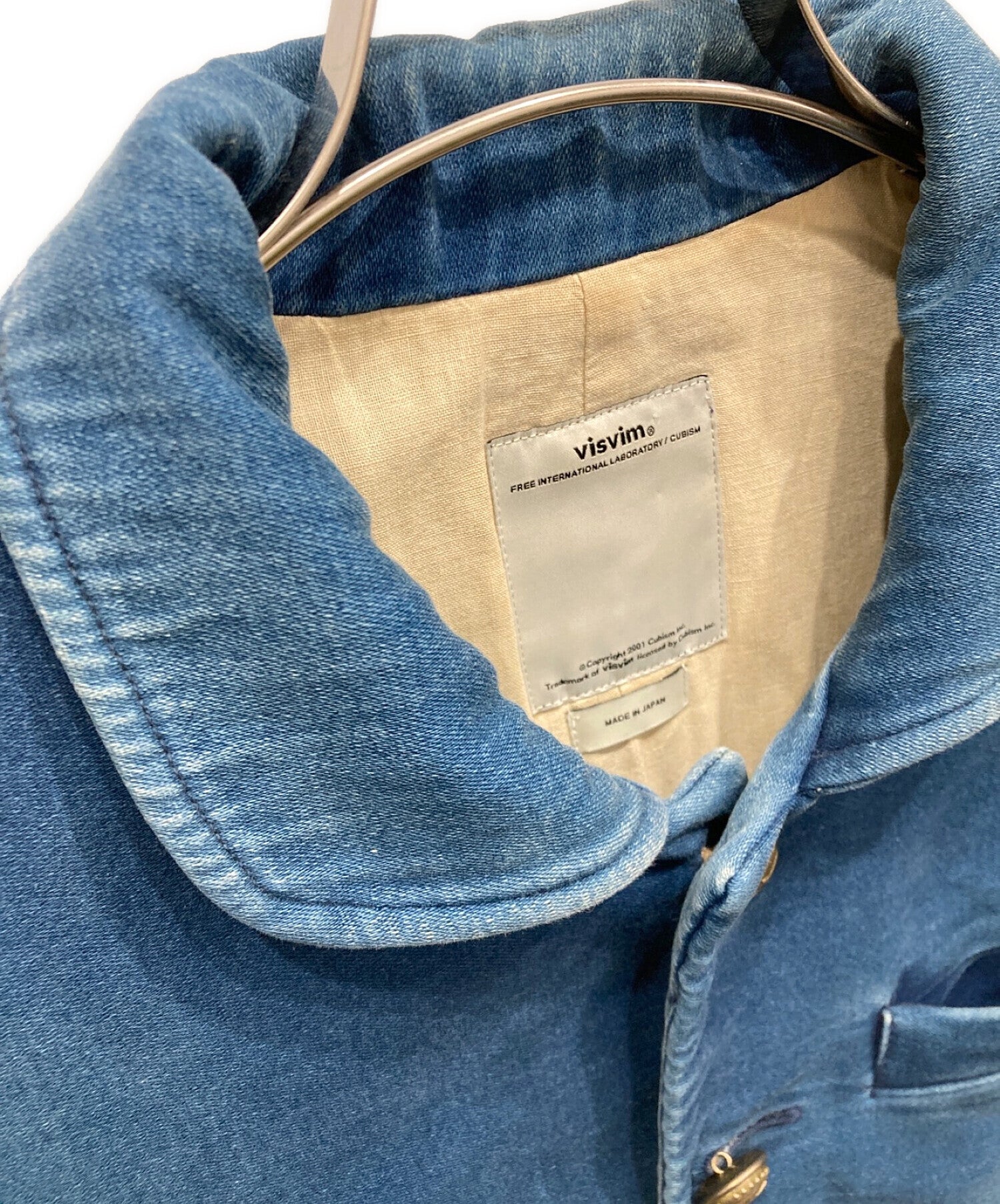 Pre-owned] VISVIM 13A/W F.I.L exclusive POTOMAC JKT DMGD MOLESKIN Vin –  Archive Factory